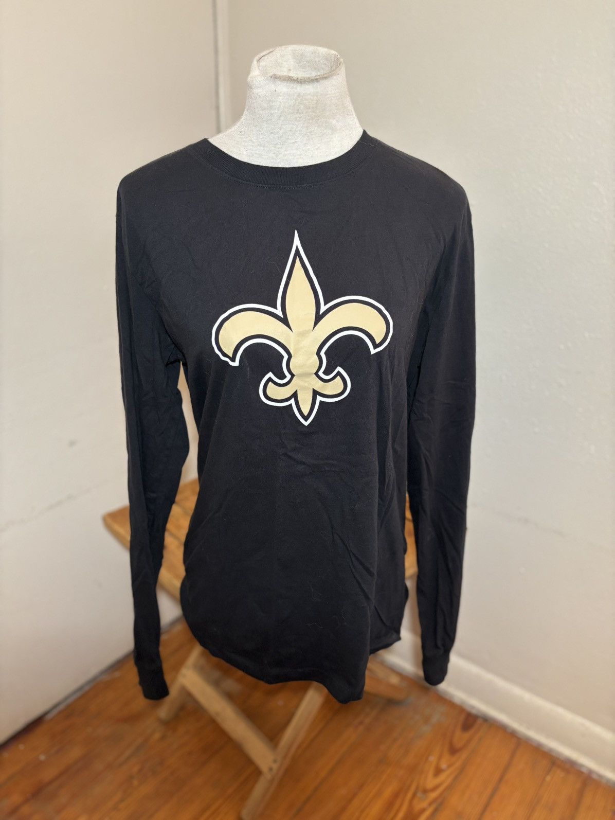 Nike Nike New Orleans Saints Logo Long Sleeve Tee Shirt Size US M / EU 48-50 / 2 - 1 Thumbnail