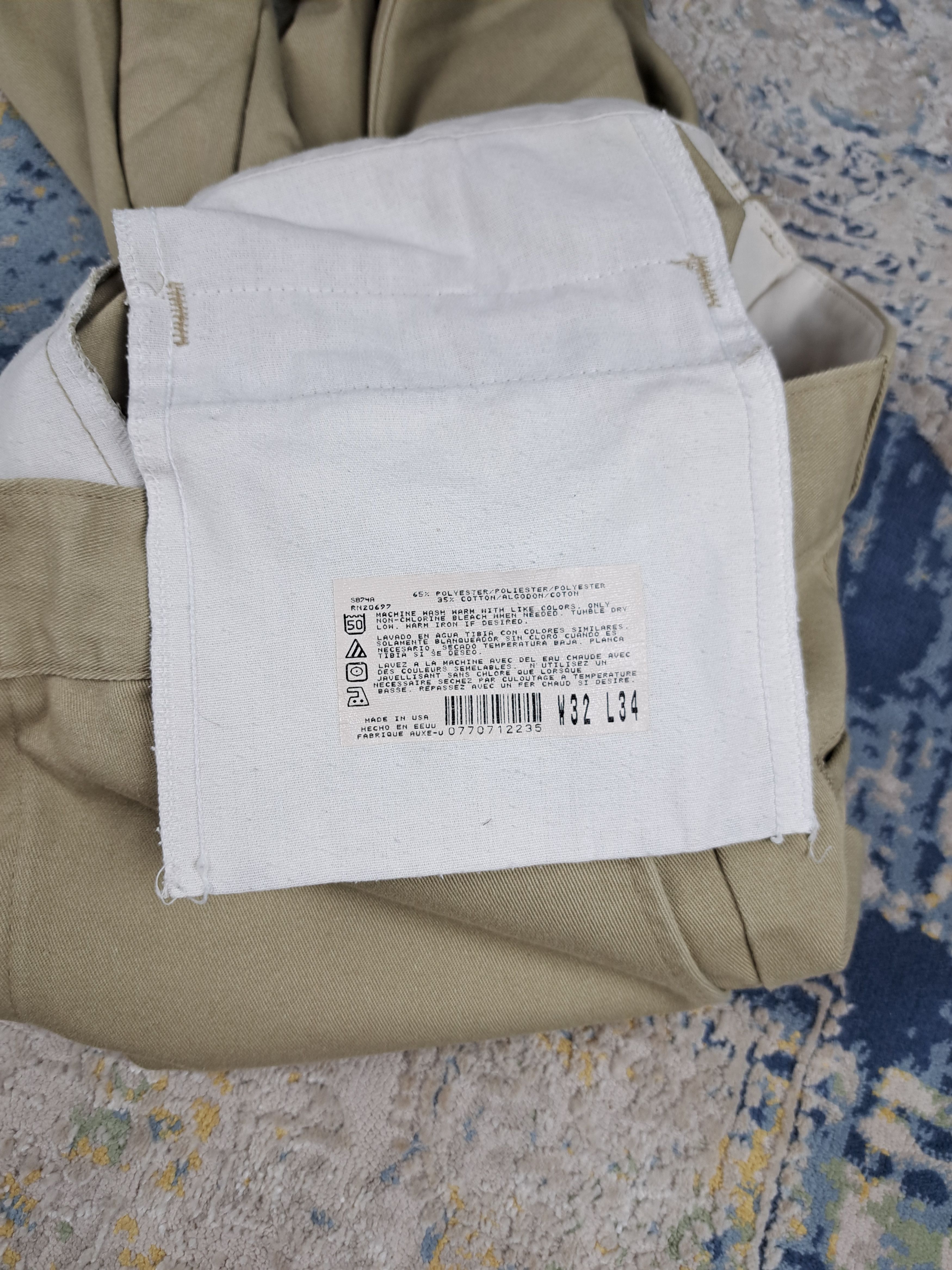 Dickies VTG 90s Made in US Dickies 874 Original Fit Skateboard Pants Size US 32 / EU 48 - 7 Thumbnail