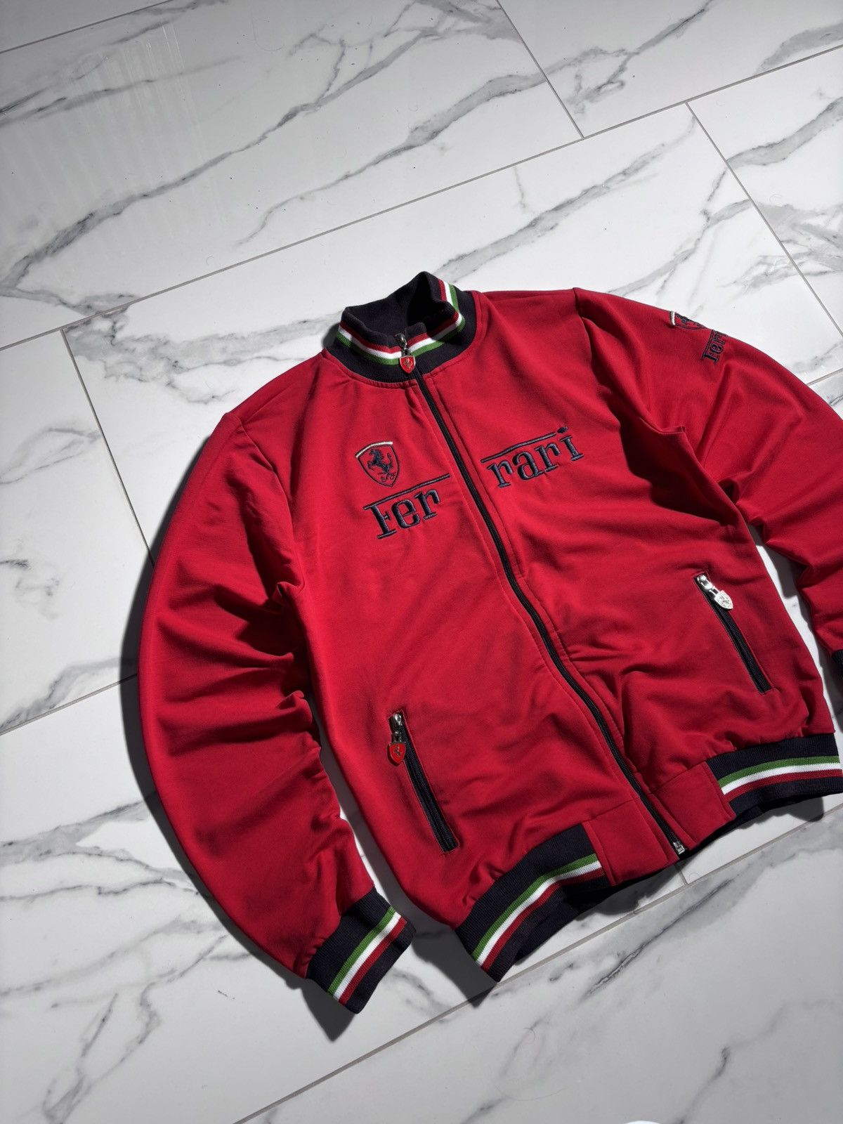Ferrari Vintage Ferrari F1 Racing Jacket Formula One Big Logo Y2K Size US M / EU 48-50 / 2 - 3 Thumbnail