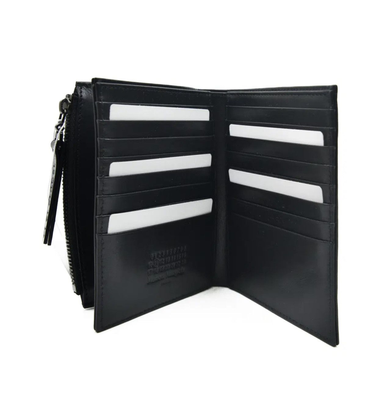 Maison Margiela MAISON MARGIELA FOUR STITSIZE LEATHER Black Wallet Size ONE SIZE - 1 Thumbnail