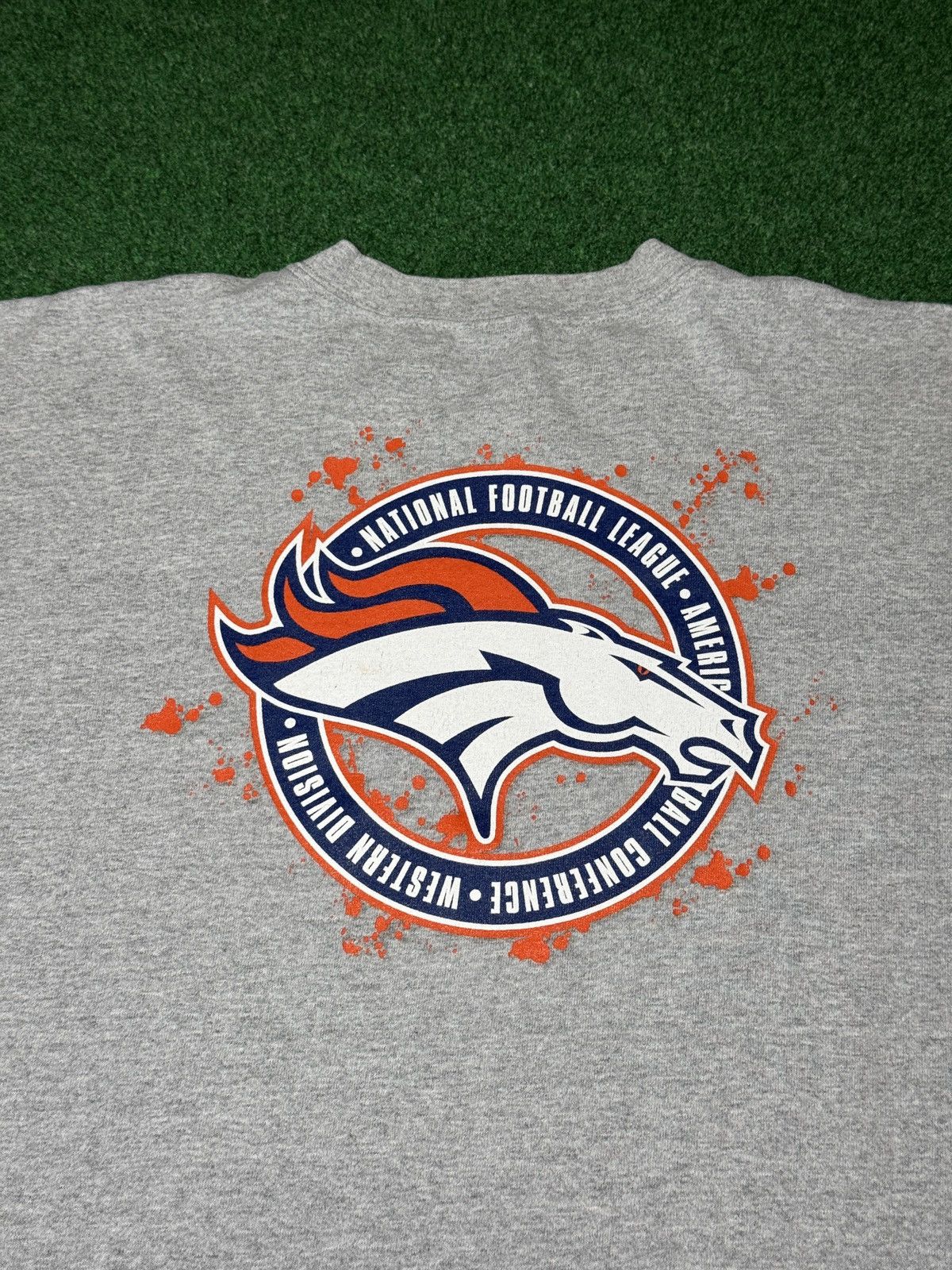 Starter Vintage 90s Denver Broncos Starter NFL Long Sleeve T Shirt Size US L / EU 52-54 / 3 - 4 Thumbnail