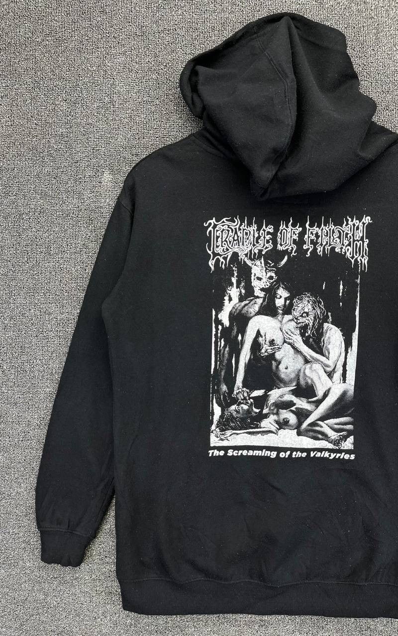 Band Tees Cradle of Filth Punk Rock Band Tees Rare Hooded Sweatshirt Size US S / EU 44-46 / 1 - 3 Thumbnail