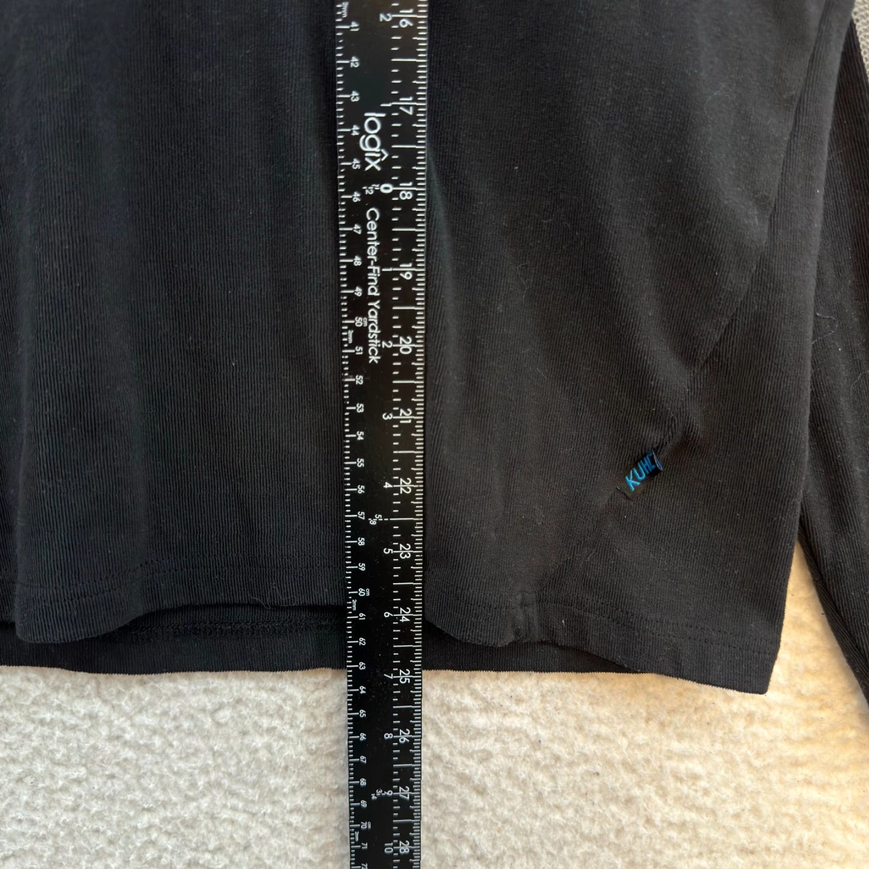 Vintage VINTAGE Kuhl Alf Sweater XL Women Black Grey 1/2 1/4 Zip Pullover Outdoor Hiking Shirt Womens XL Black Grey Size XL / US 12-14 / IT 48-50 - 7 Thumbnail