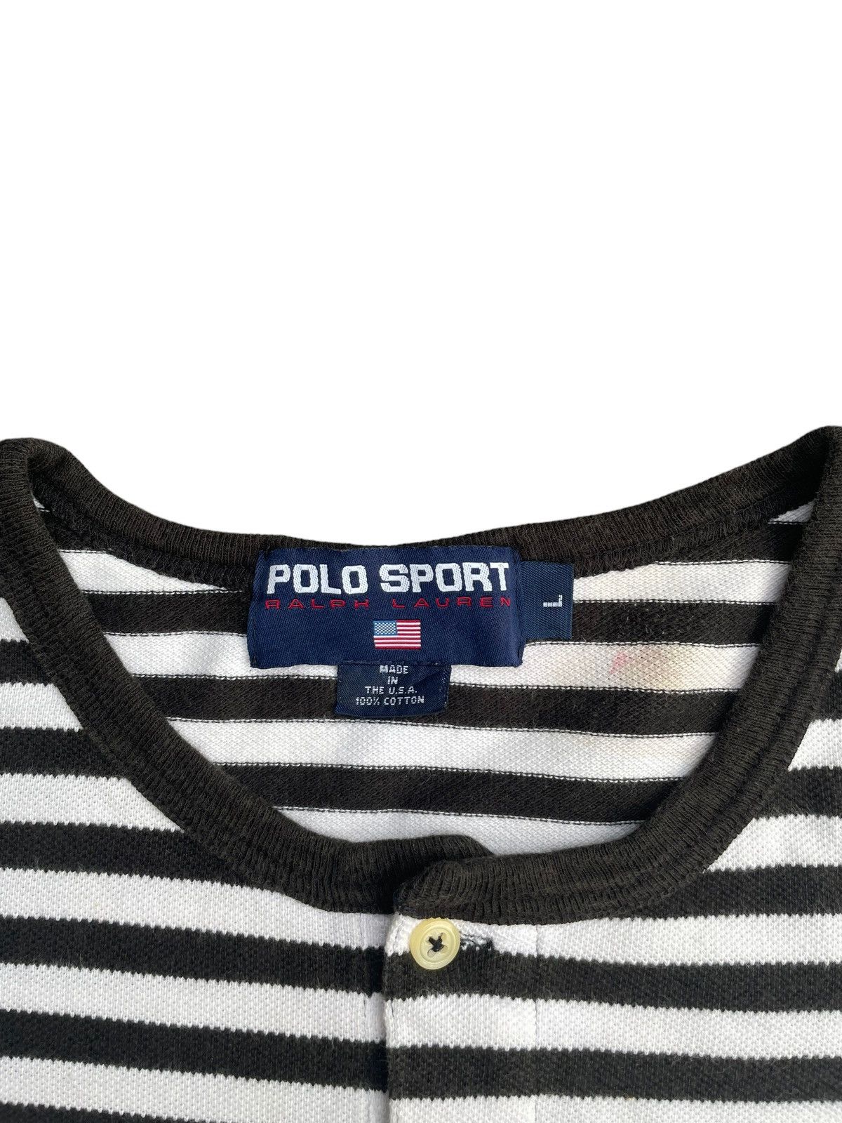 Polo Ralph Lauren Vintage Polo Sport Ralph Lauren Tshirt Size US XL / EU 56 / 4 - 5 Thumbnail