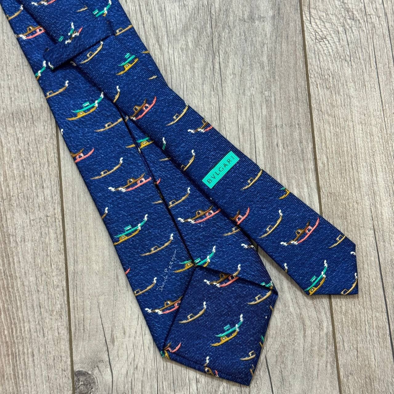 Bvlgari BVLGARI Silk Tie Size ONE SIZE - 1 Thumbnail