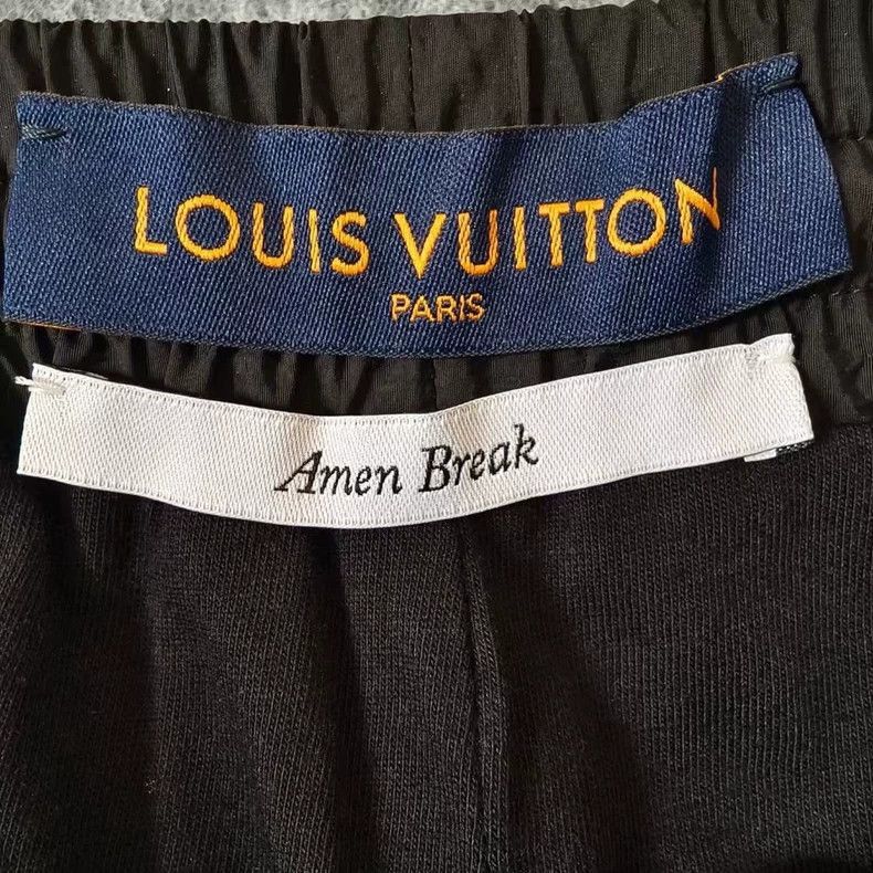 Louis Vuitton louis vuitton blue checkered casual joggers-2507 Size US 27 - 3 Thumbnail