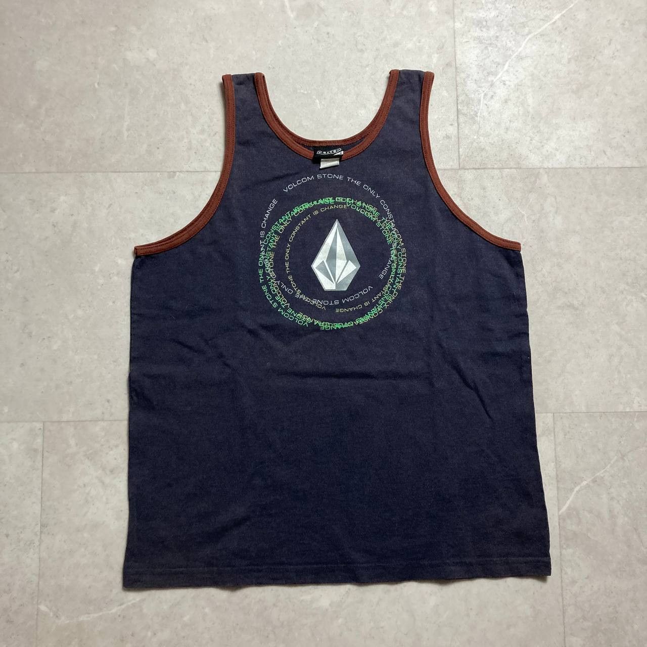 Volcom Vintage Volcom Stone Co Skateboard Surf Tank Top Size US M / EU 48-50 / 2 - 1 Thumbnail