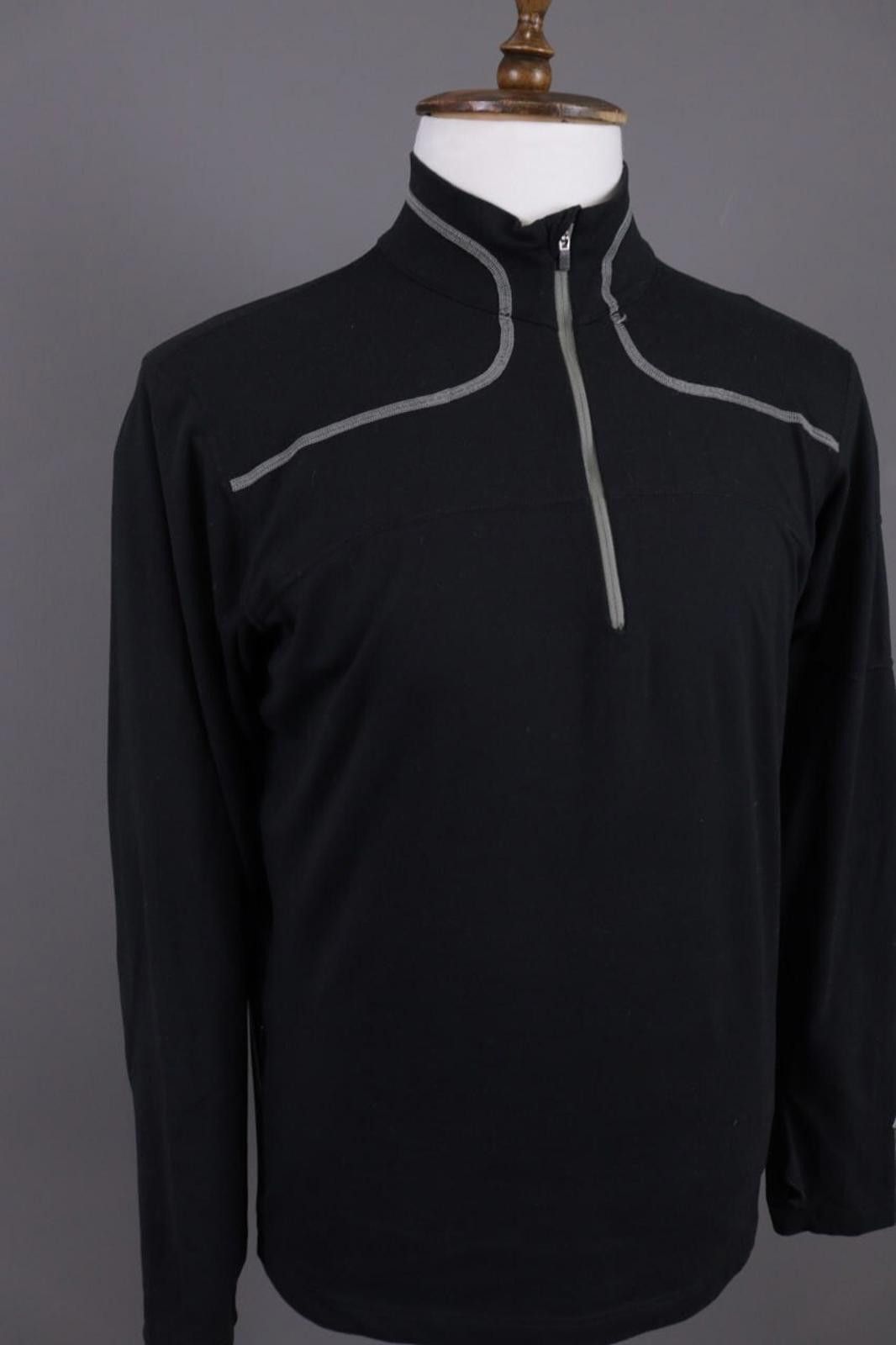 Mountain Hardwear Mountain Hardwear Black 1/4 Zip Hiking Jacket Size M Size US M / EU 48-50 / 2 - 5 Thumbnail
