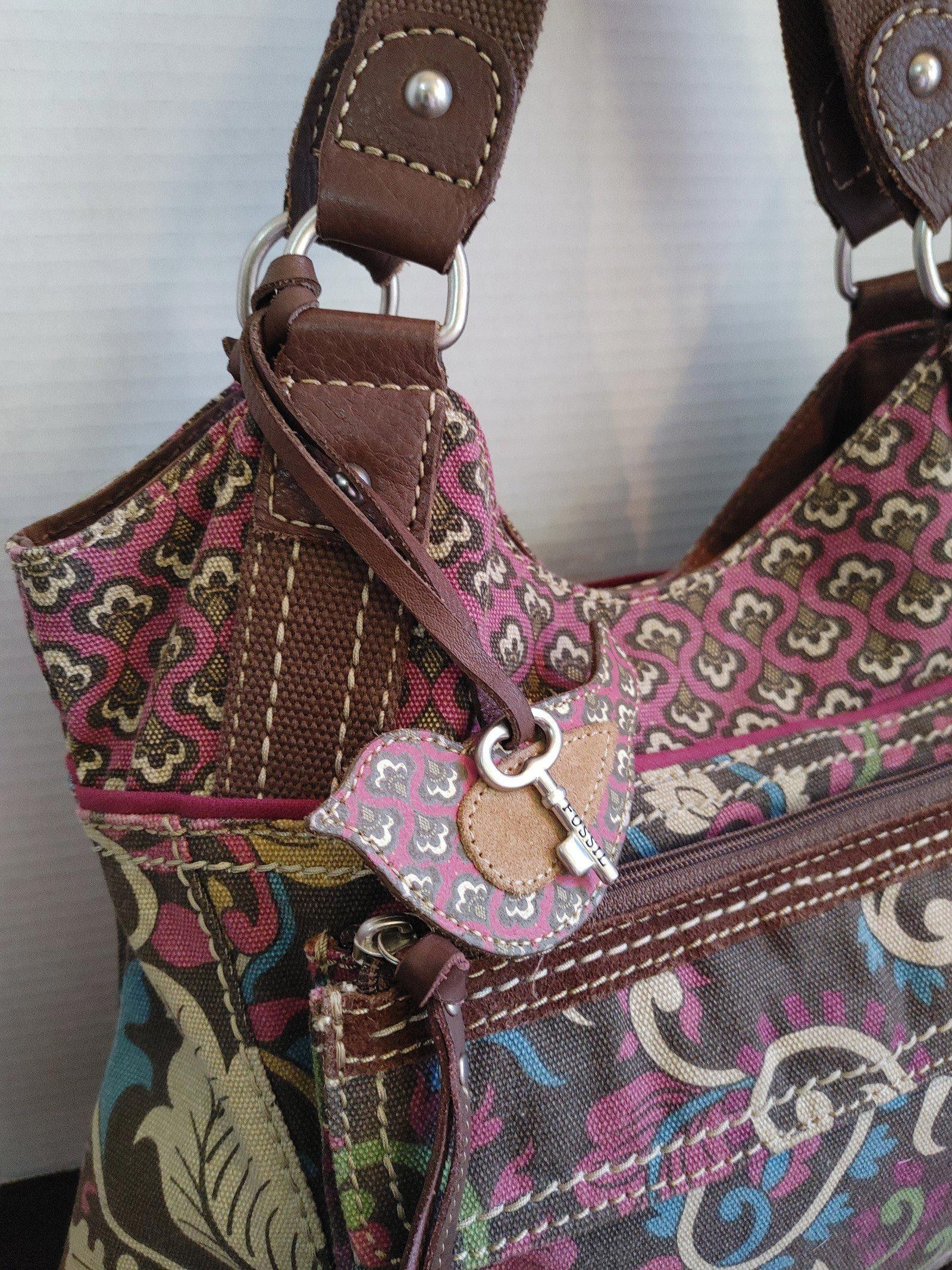 Fossil Fossil Finish Canvas Shoulder Bag Size ONE SIZE - 2 Thumbnail
