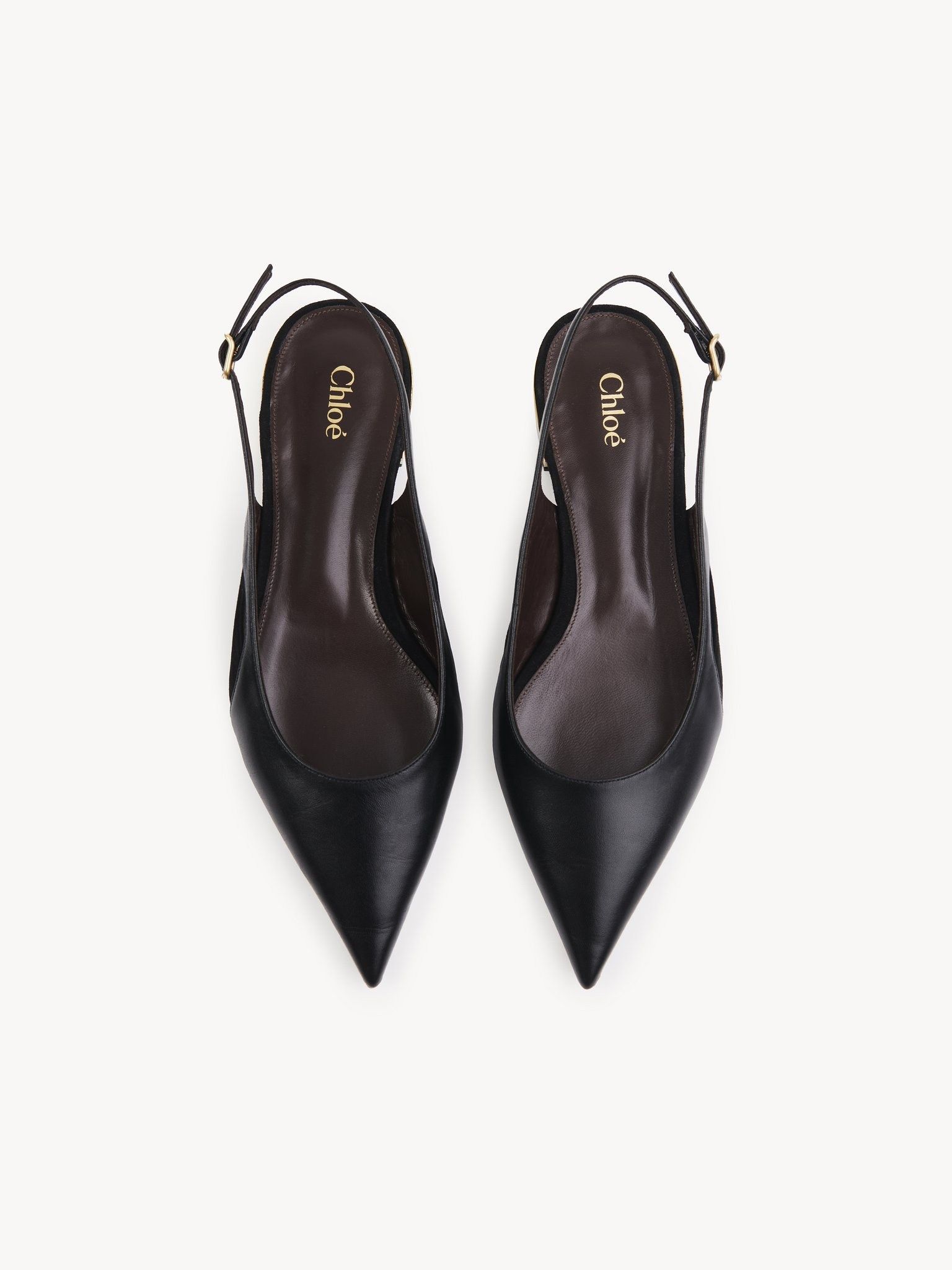 Chloe oc11z0525 Saada Slingback in Black Size US 11 / IT 41 - 3 Thumbnail