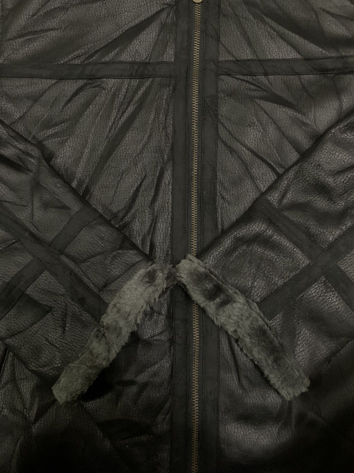 Japanese Brand Japanese Brand MFE Faux Leather Sherpa Lined B3 Jacket Size US M / EU 48-50 / 2 - 9 Thumbnail