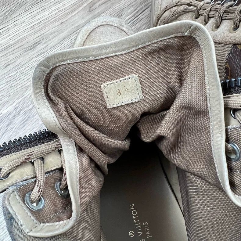 Louis Vuitton Louis Vuitton Harlem Khaki Doc Martens boots Size US 9.5 / EU 42-43 - 7 Thumbnail
