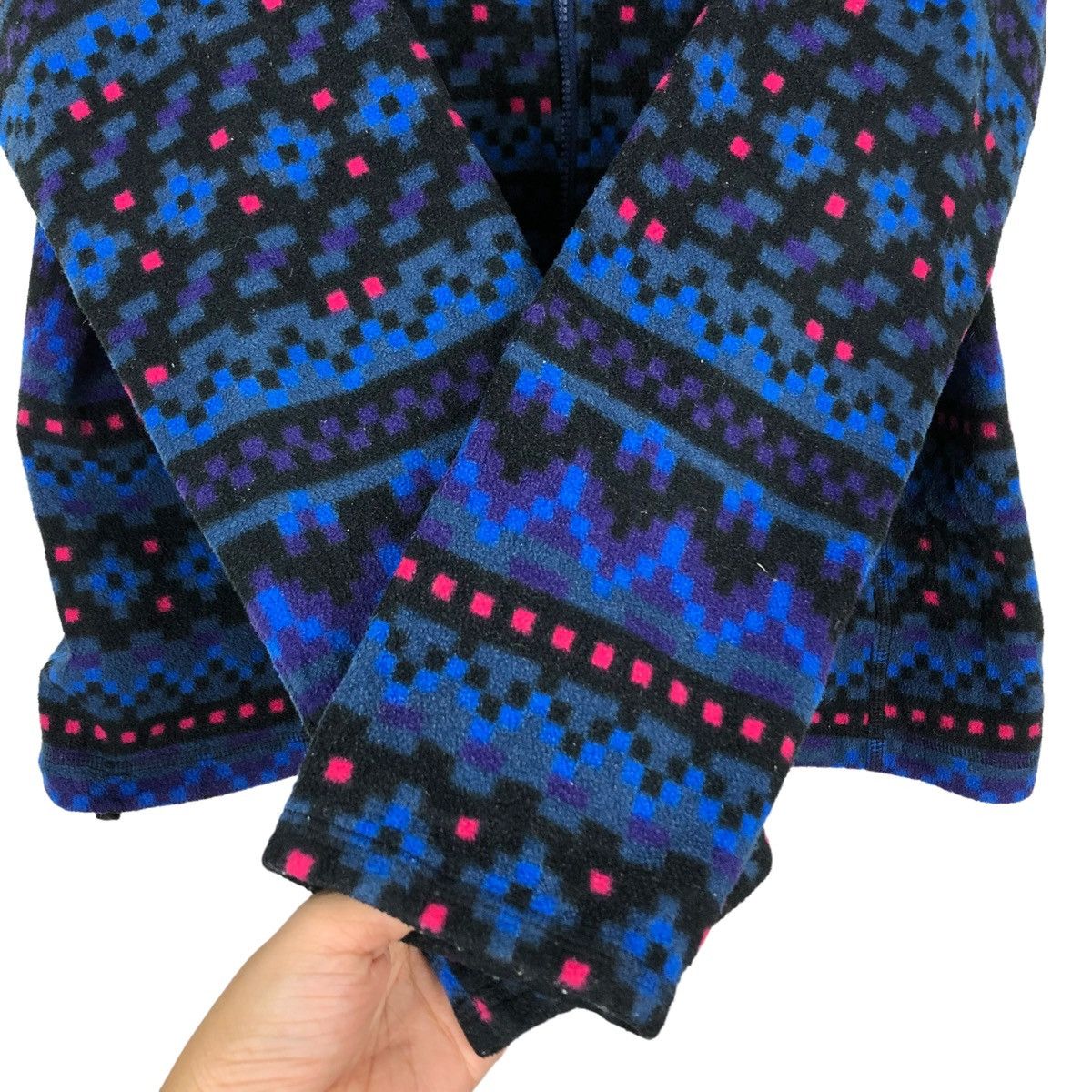 Japanese Brand 🔥VINTAGE FLEECE JACKET AZTEC NATIVE NAVAJO COLUMBIA Size US L / EU 52-54 / 3 - 14 Thumbnail