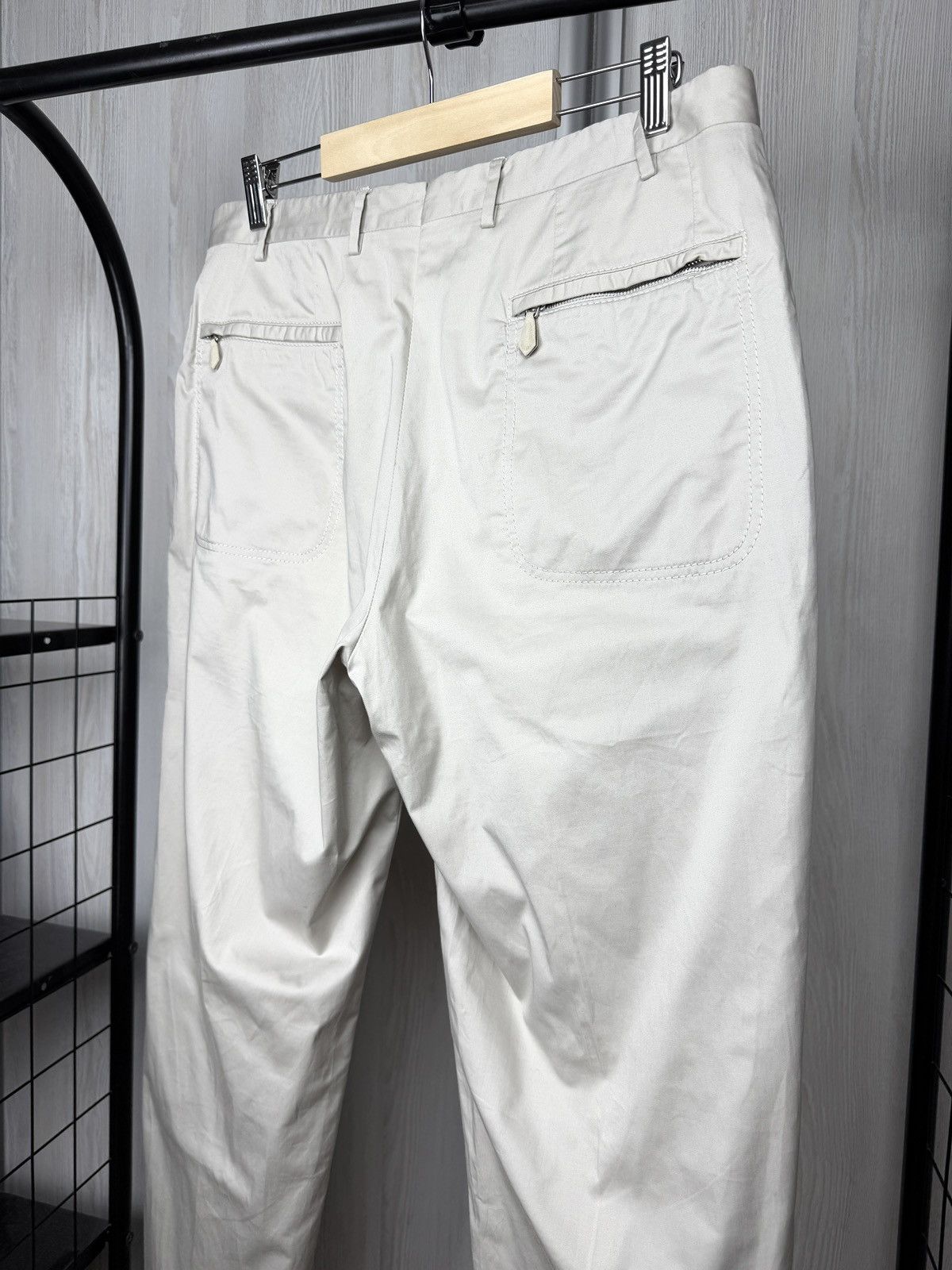 Corneliani Corneliani beige cotton chino pants made in Italy size 50 Size US 34 / EU 50 - 8 Thumbnail