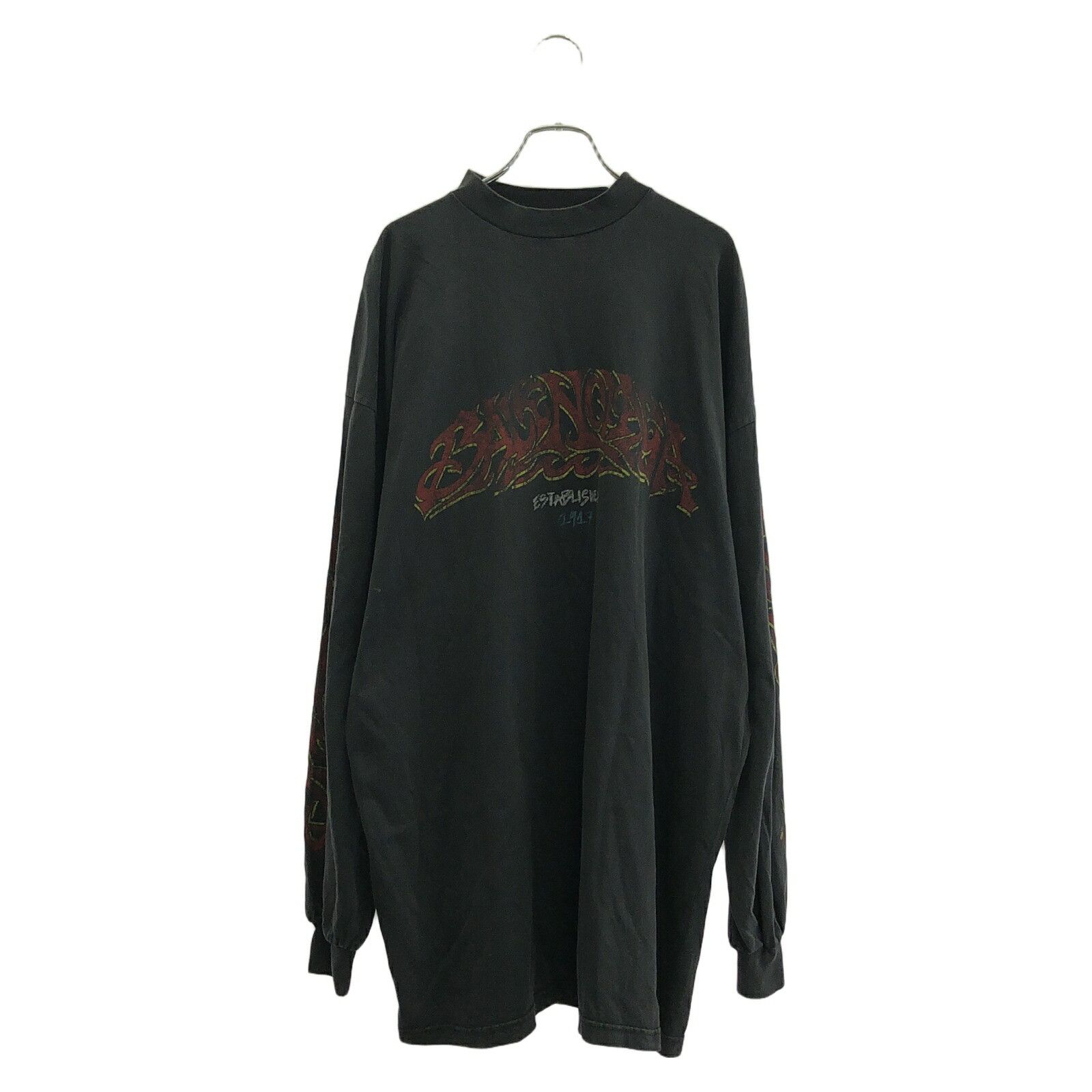 Balenciaga Balenciaga Balenciaga Cotton Long Sleeve Top Textile T-Shirts DUTY FREE for USA Size ONE SIZE - 1 Thumbnail