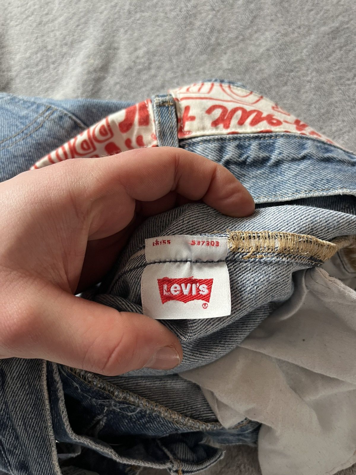 Levi's Made & Crafted Very Rare Levi’s Custom Big E 501 Farmer Collab Selvedge d Size US 28 / EU 44 - 8 Thumbnail