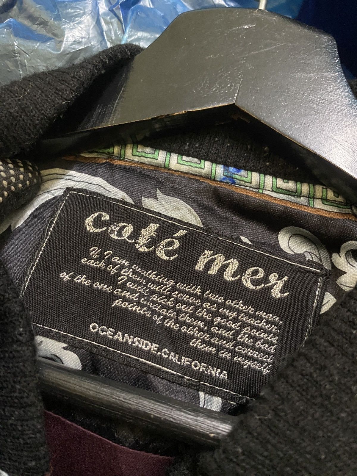 Japanese Brand Vintage Café Mer California Baroque Bomber - Leopard Chain Size US L / EU 52-54 / 3 - 8 Thumbnail