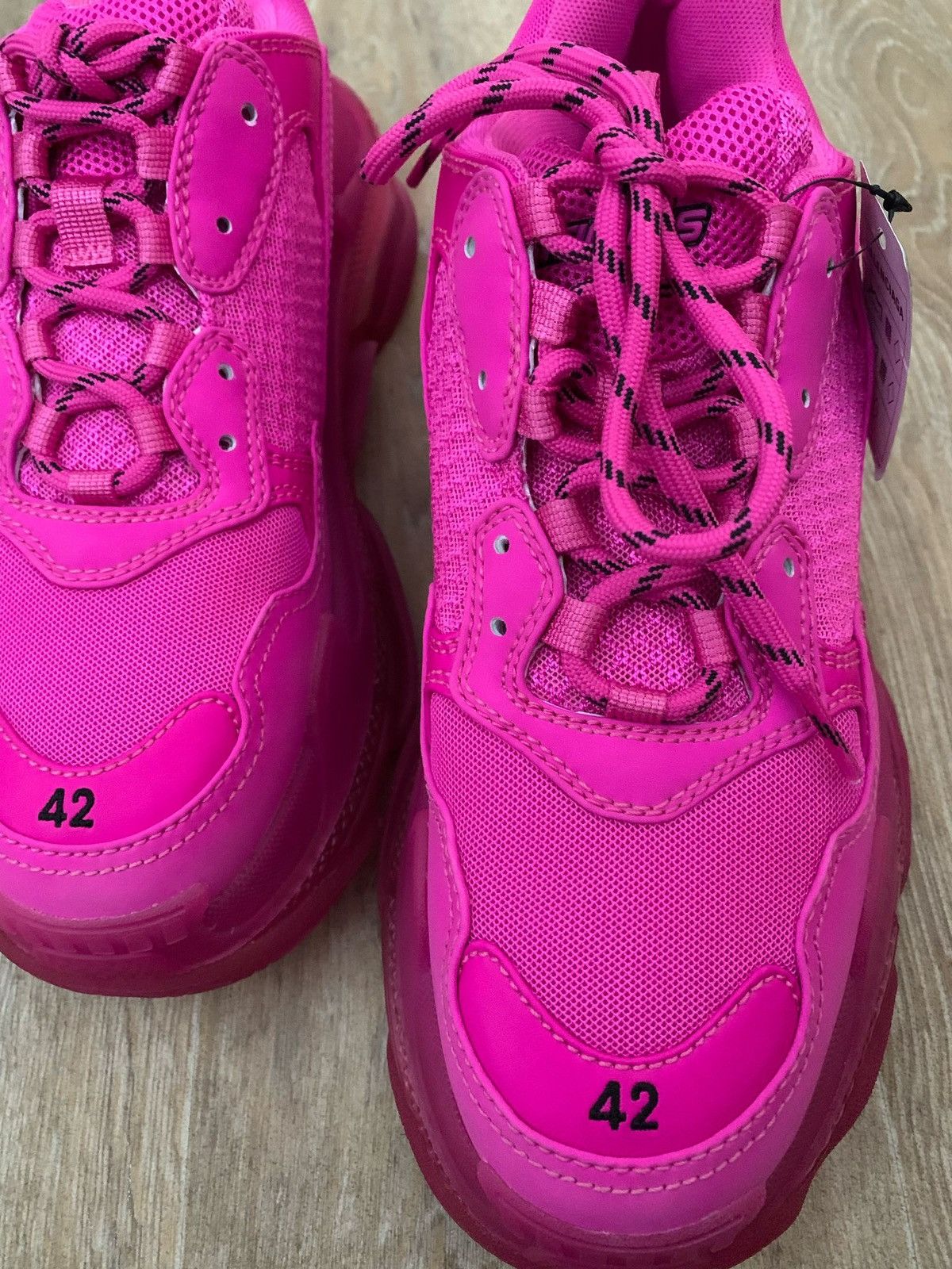 Balenciaga *RARE* Balenciaga Pink Triple S Clearsole Sz.42 Size US 12 / IT 42 - 4 Thumbnail