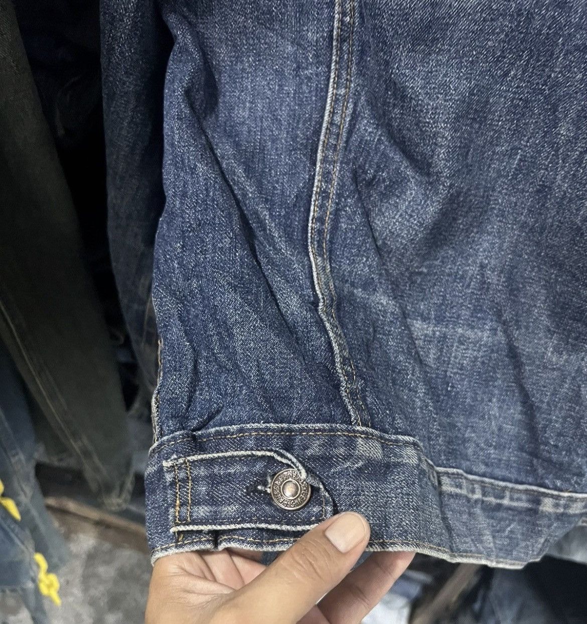 Levi's Vintage Clothing 🔥Vintage Levis Made in Usa Denim Trucker Size US M / EU 48-50 / 2 - 13 Thumbnail