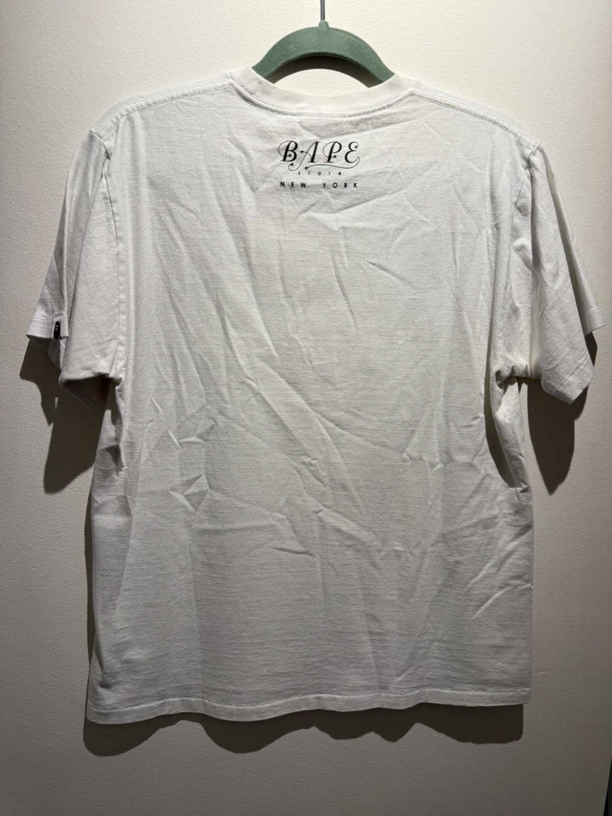 Bape Bape New York store spell out tee size M Size US M / EU 48-50 / 2 - 5 Thumbnail