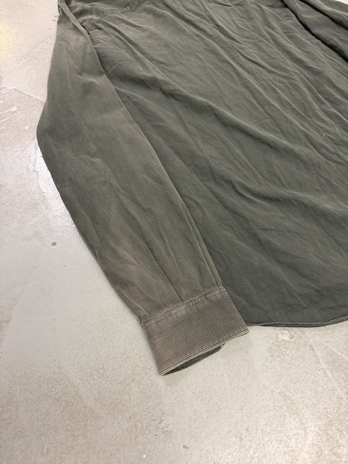Helmut Lang Helmut Lang Vintage Faded Corduroy Shirt Size US XL / EU 56 / 4 - 9 Thumbnail