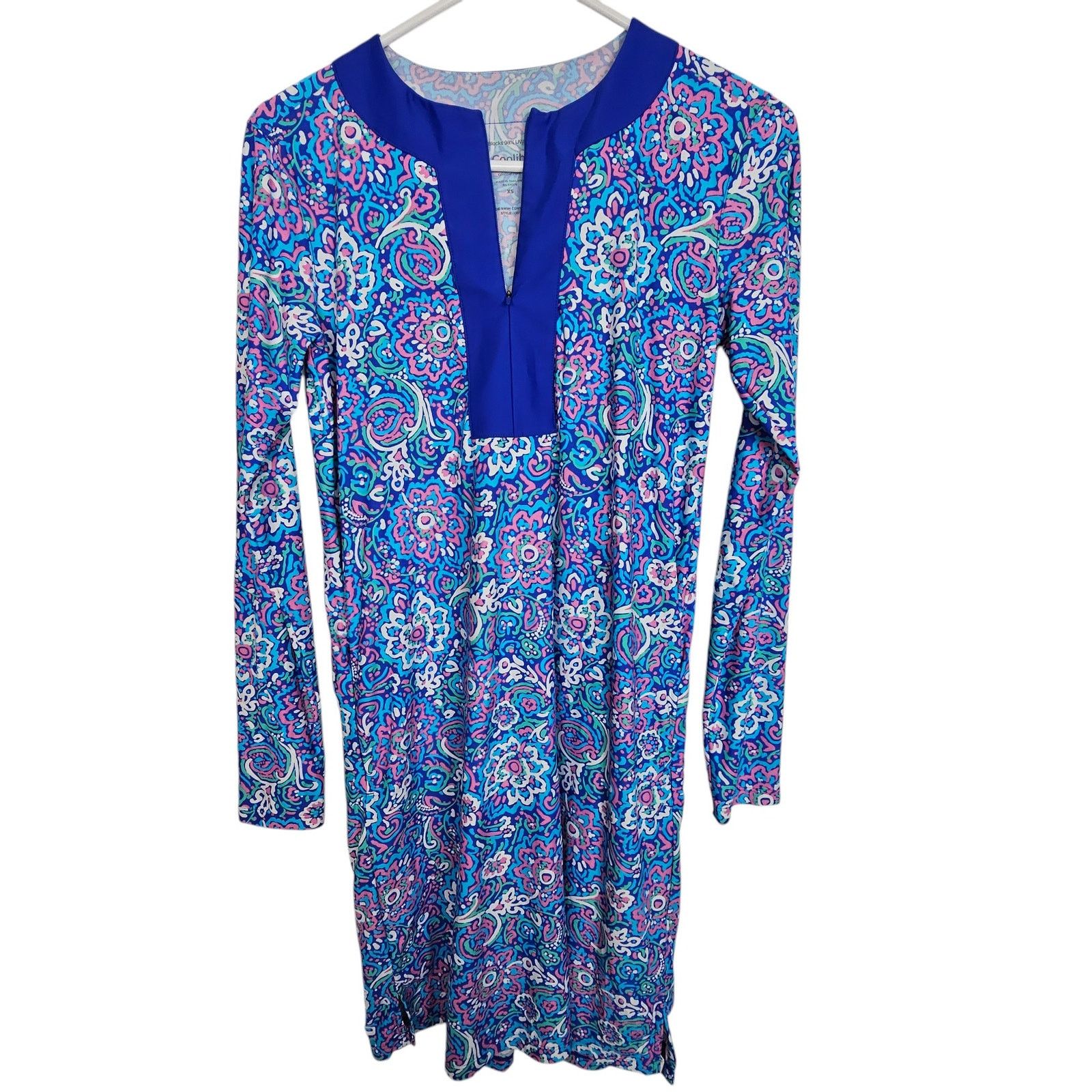 Cooper Coolibar Womens Shoreside Dress XS Swimsuit Cover Up Beach Size XS / US 0-2 / IT 36-38 - 2 Thumbnail
