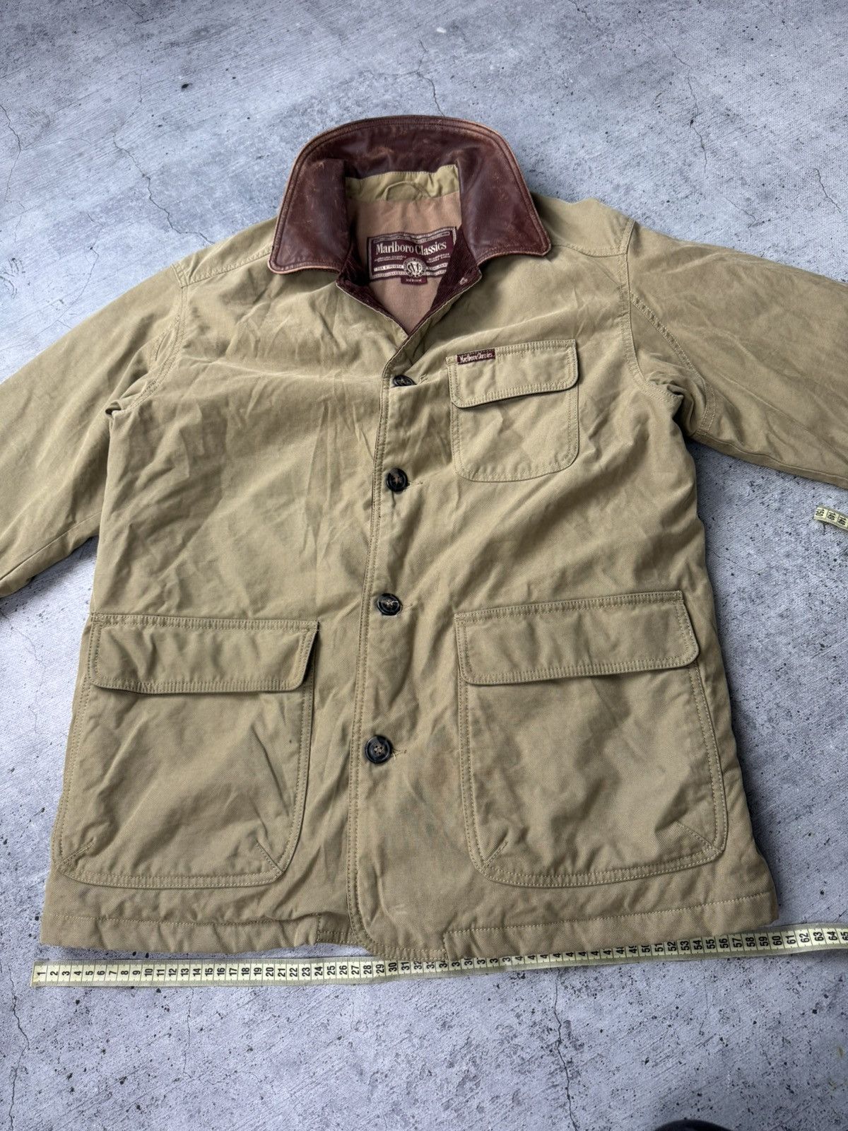 Marlboro Classics Marlboro Classics Vintage 90s Lined Trucker Work Jacket Size US M / EU 48-50 / 2 - 13 Thumbnail