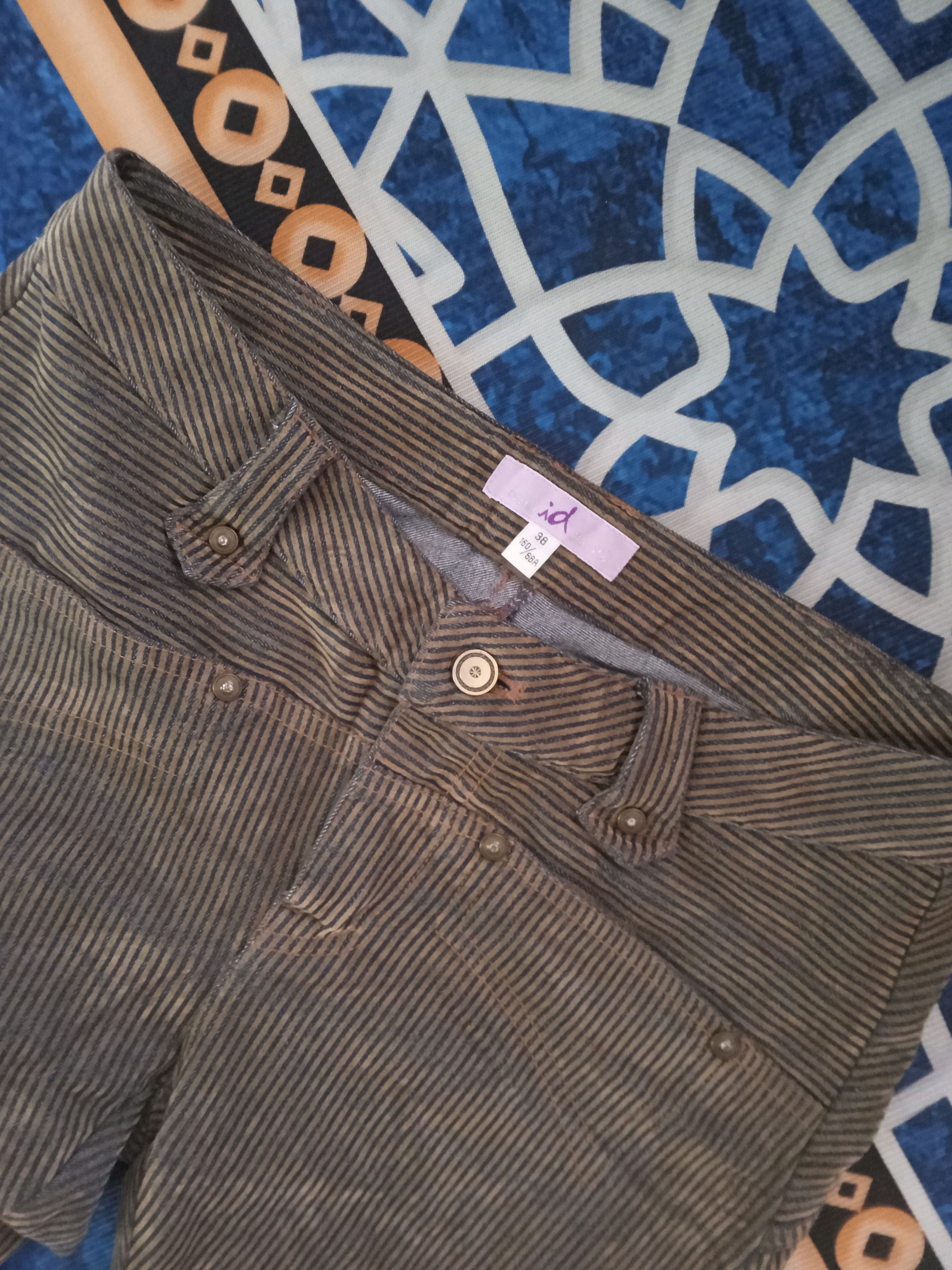 Japanese Brand Itsumi Dosaka Extremely Rare Design Flare Pants Size 29" - 6 Thumbnail