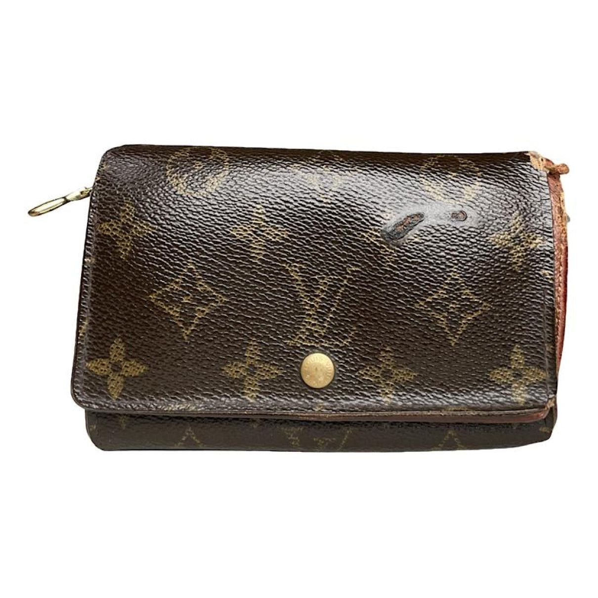Louis Vuitton Flore Brown Leather Wallet Size ONE SIZE - 1 Thumbnail