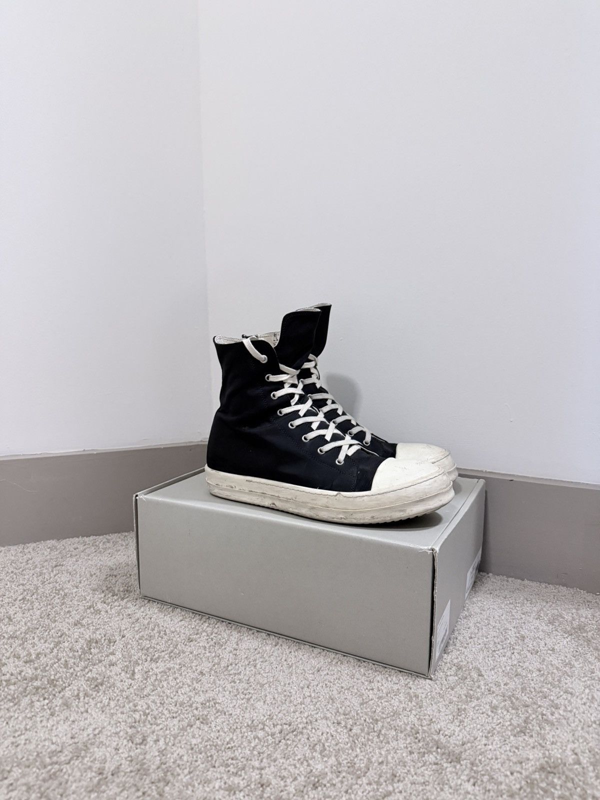 Rick Owens Drkshdw Rick Owens DRKSHDW Ramones Size US 10 / EU 43 - 1 Thumbnail