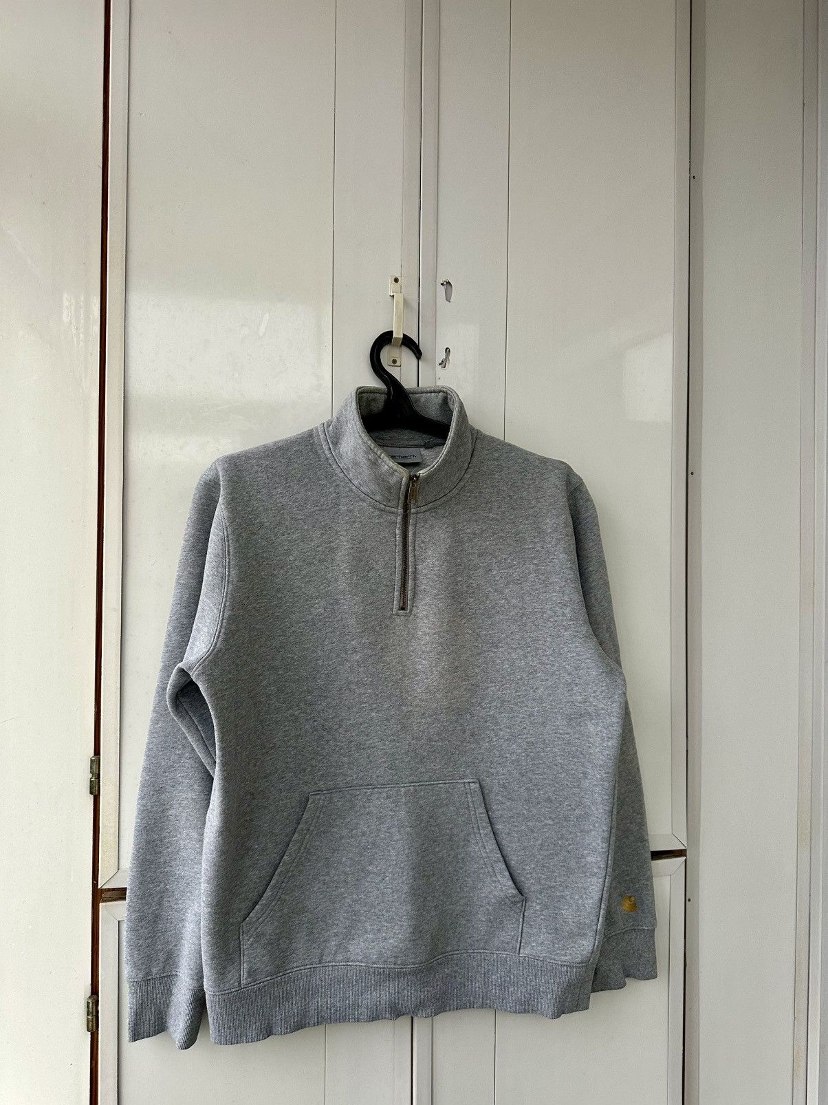 Carhartt Vintage Carhartt Half-Zip Sweatshirt Hand Logo Size US M / EU 48-50 / 2 - 5 Thumbnail