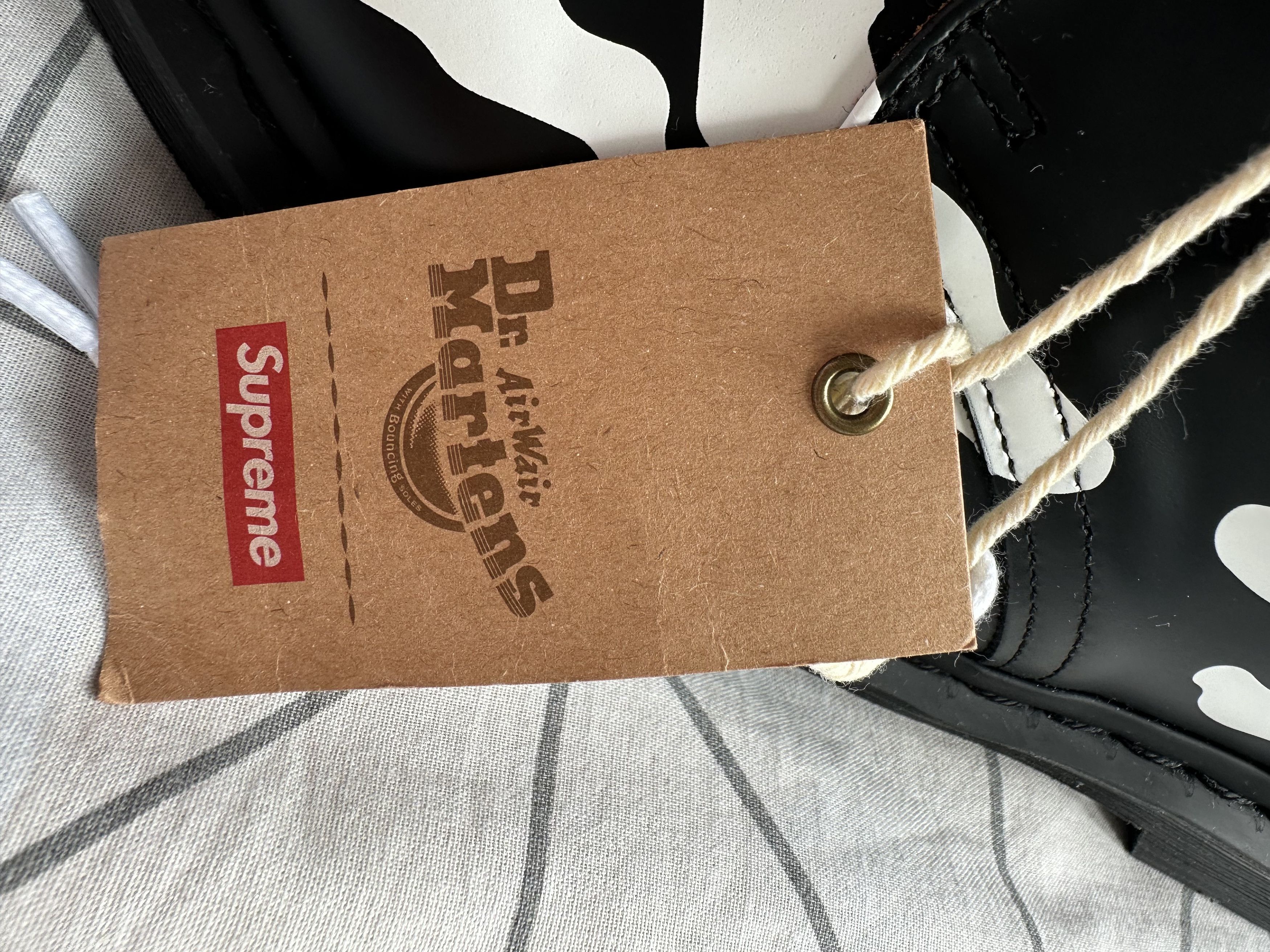 Dr. Martens × Supreme FW25 Supreme x Dr. Martens 1461 3-Eye Shoe Black Skull Size US 12 / EU 45 - 6 Thumbnail