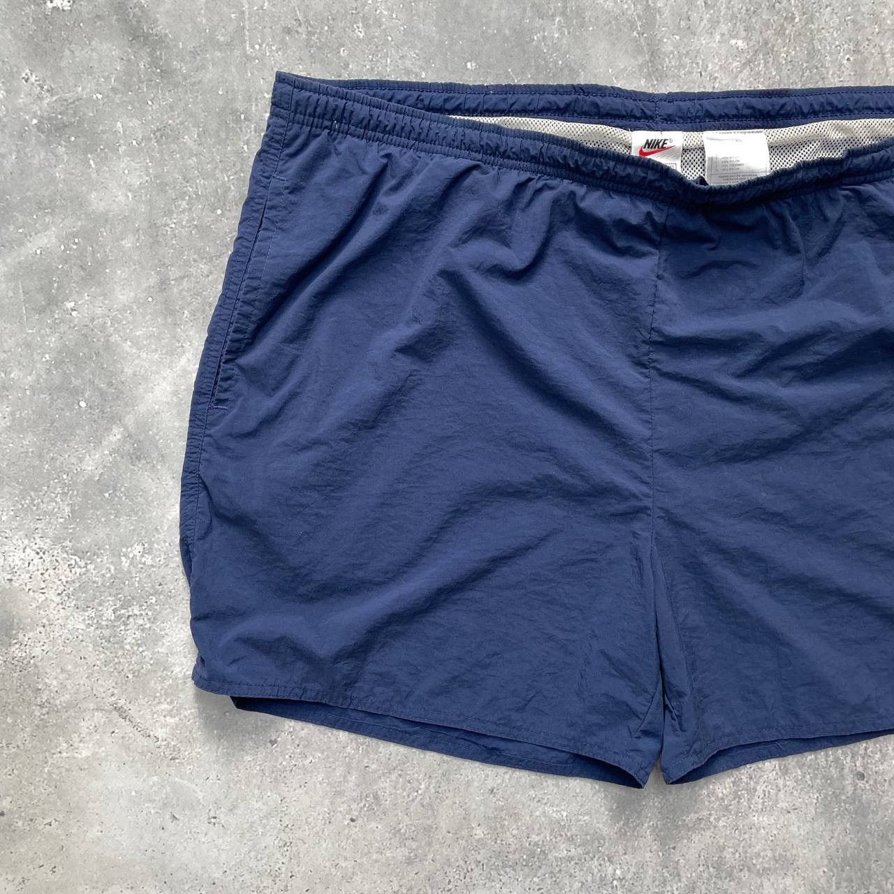 Other Vintage 90s Nike Athletic 4 Inch Shorts Blue Size US 36 / EU 52 - 3 Thumbnail