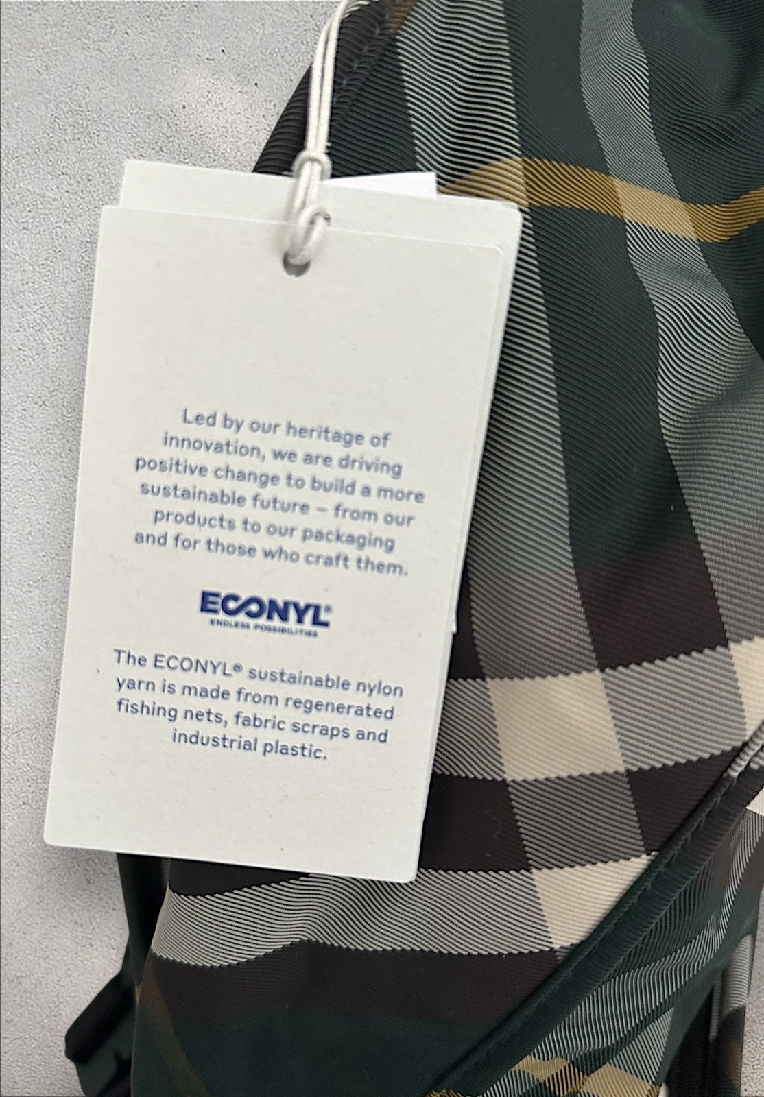 Burberry Burberry Plaid Backpack Size ONE SIZE - 8 Thumbnail