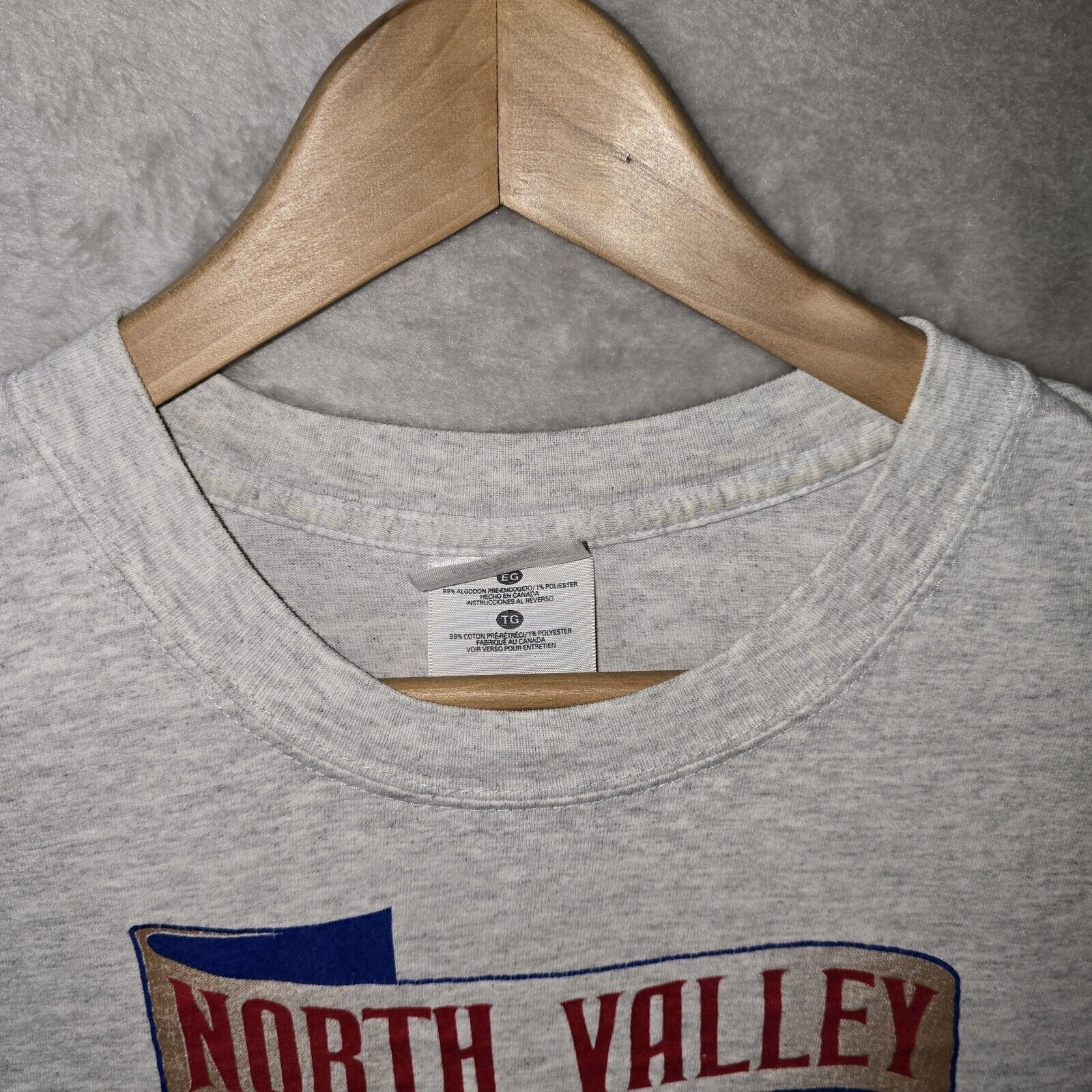Gildan Vintage North Valley Baseball All-Star Invitational Shirt XL Size US XL / EU 56 / 4 - 4 Thumbnail