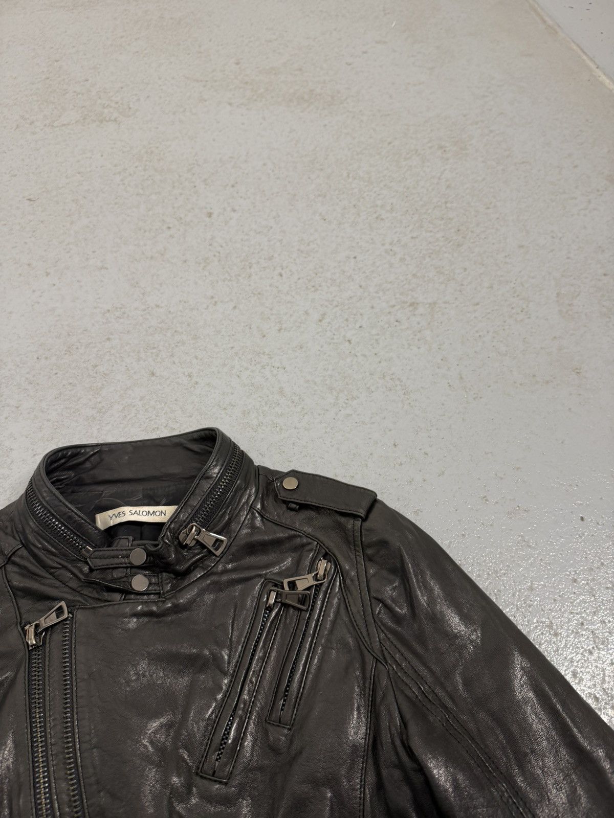 Yves Salomon Avant-garde Yves Salomon Multi-zip Lamp Leather Biker Jacket Size S / US 4 / IT 40 - 5 Thumbnail