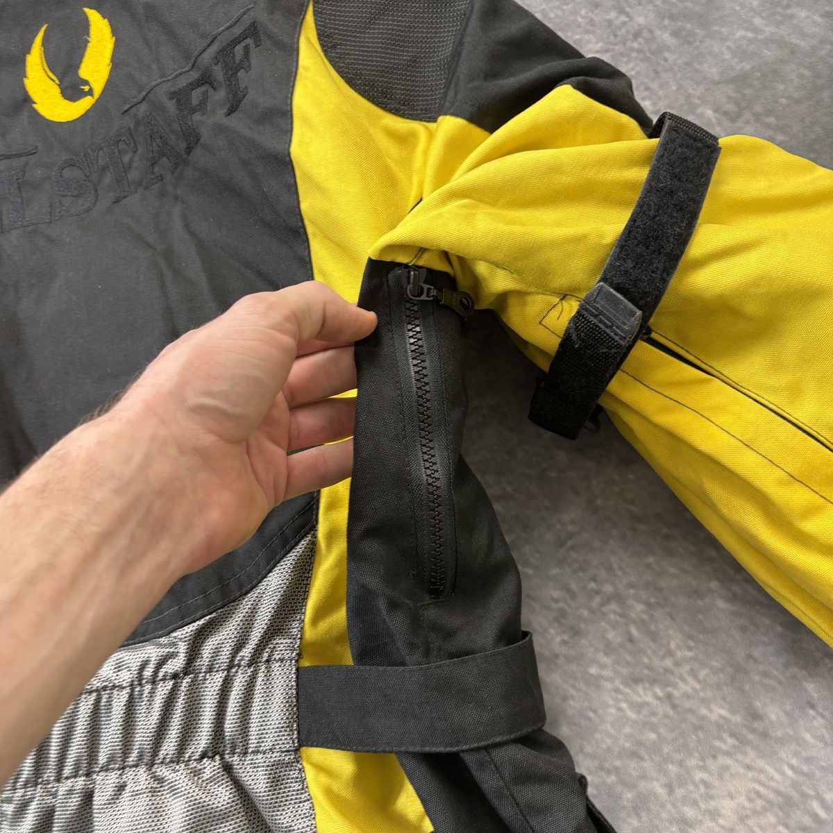 Belstaff × Vintage Vintage Belstaff Motorcycle Jacket Armoured Bondage Utility Size US S / EU 44-46 / 1 - 18 Thumbnail