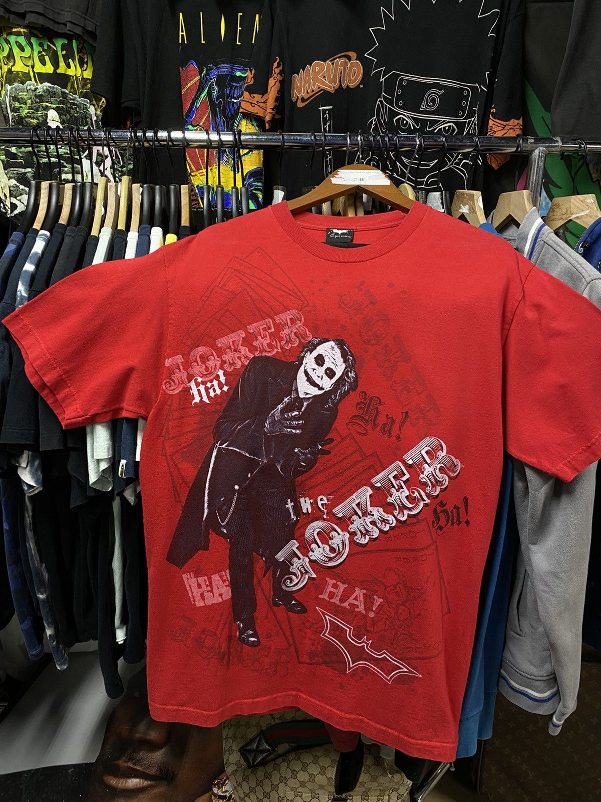 00’ Vintage Batman Dark Knight Joker Tee Shirt XLarge