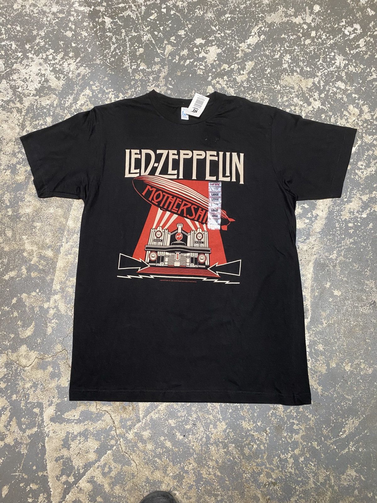Band Tees × Vintage Vintage Led Zeppelin 2007 Mothership Y2K Tour Tshirt Size US L / EU 52-54 / 3 - 1 Thumbnail