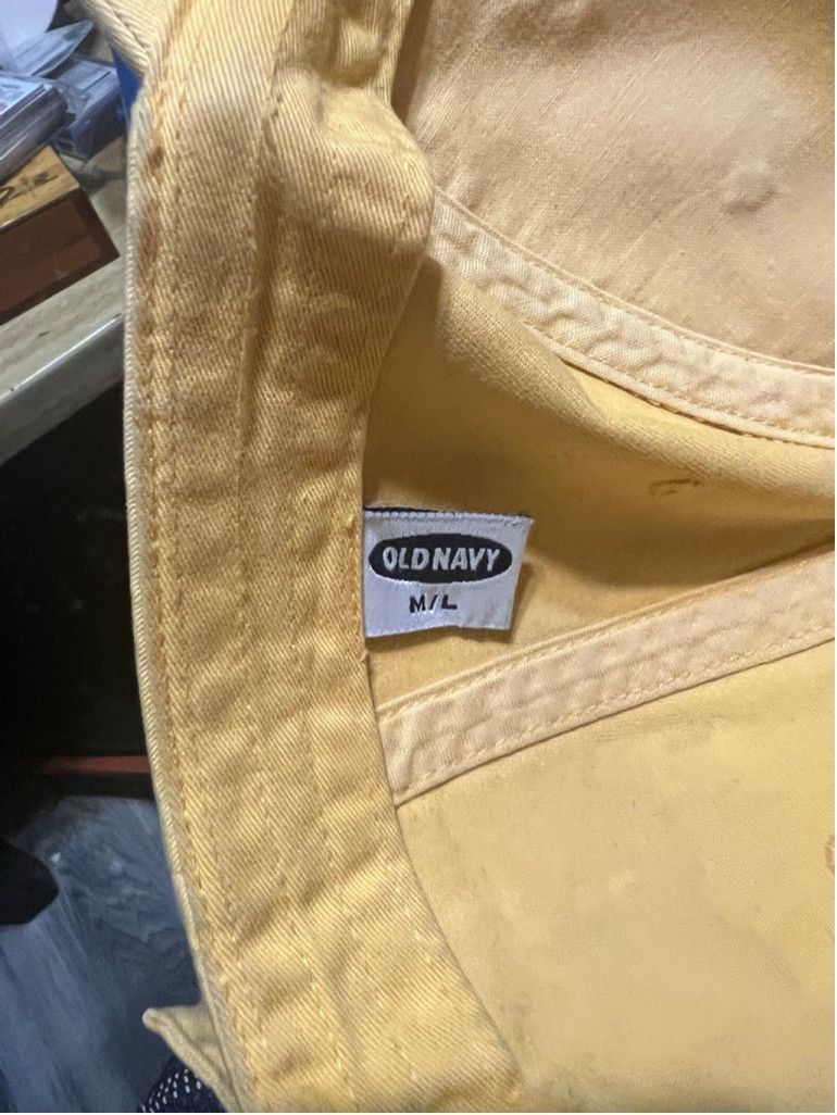 Old Navy Men's Old Navy Baseball Cap One Size Yellow Navy Size 42 - 6 Thumbnail