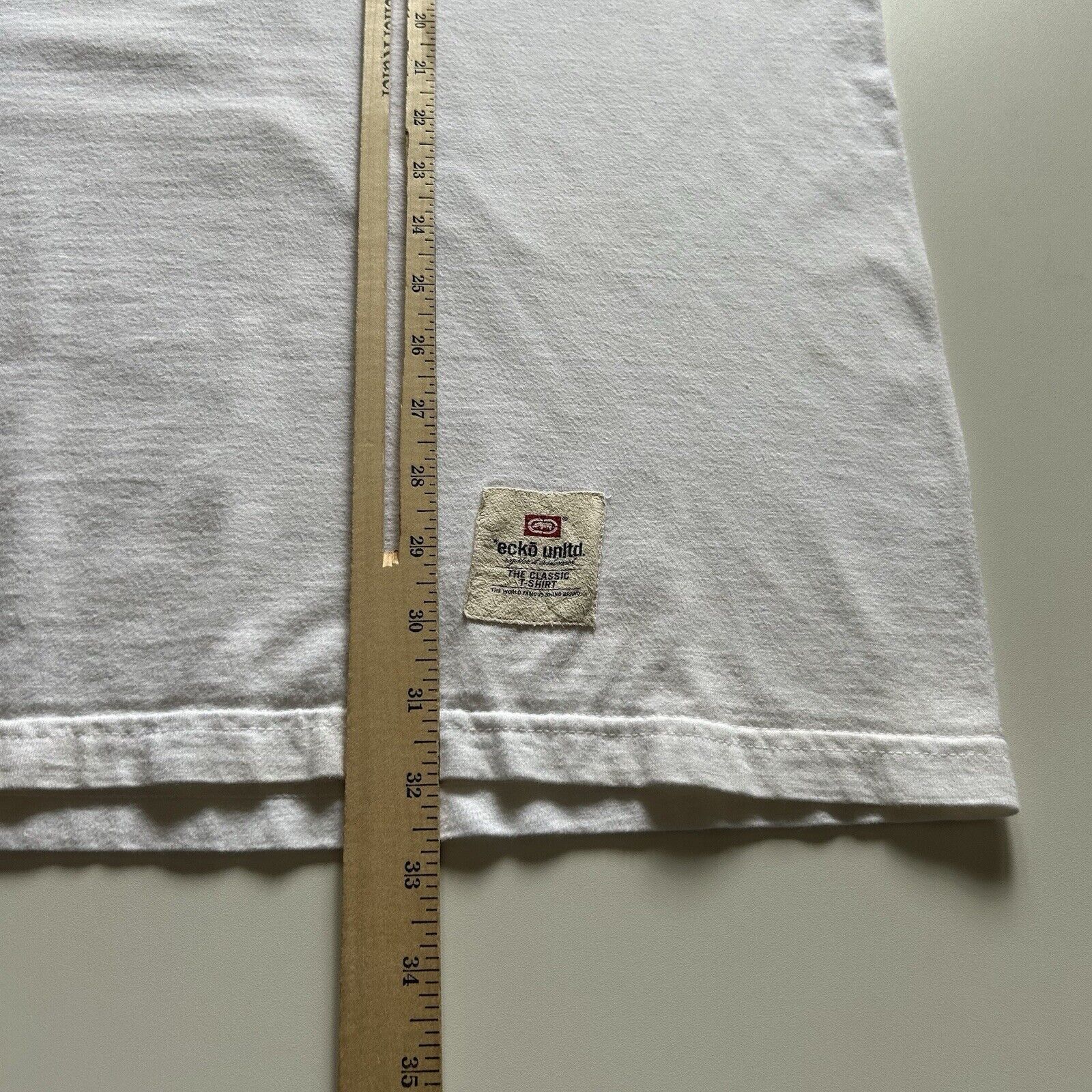 Ecko Unltd. × Vintage Vintage Y2K Ecko Unlimited Puzzle T Shirt XL White Rare Size US XL / EU 56 / 4 - 6 Thumbnail