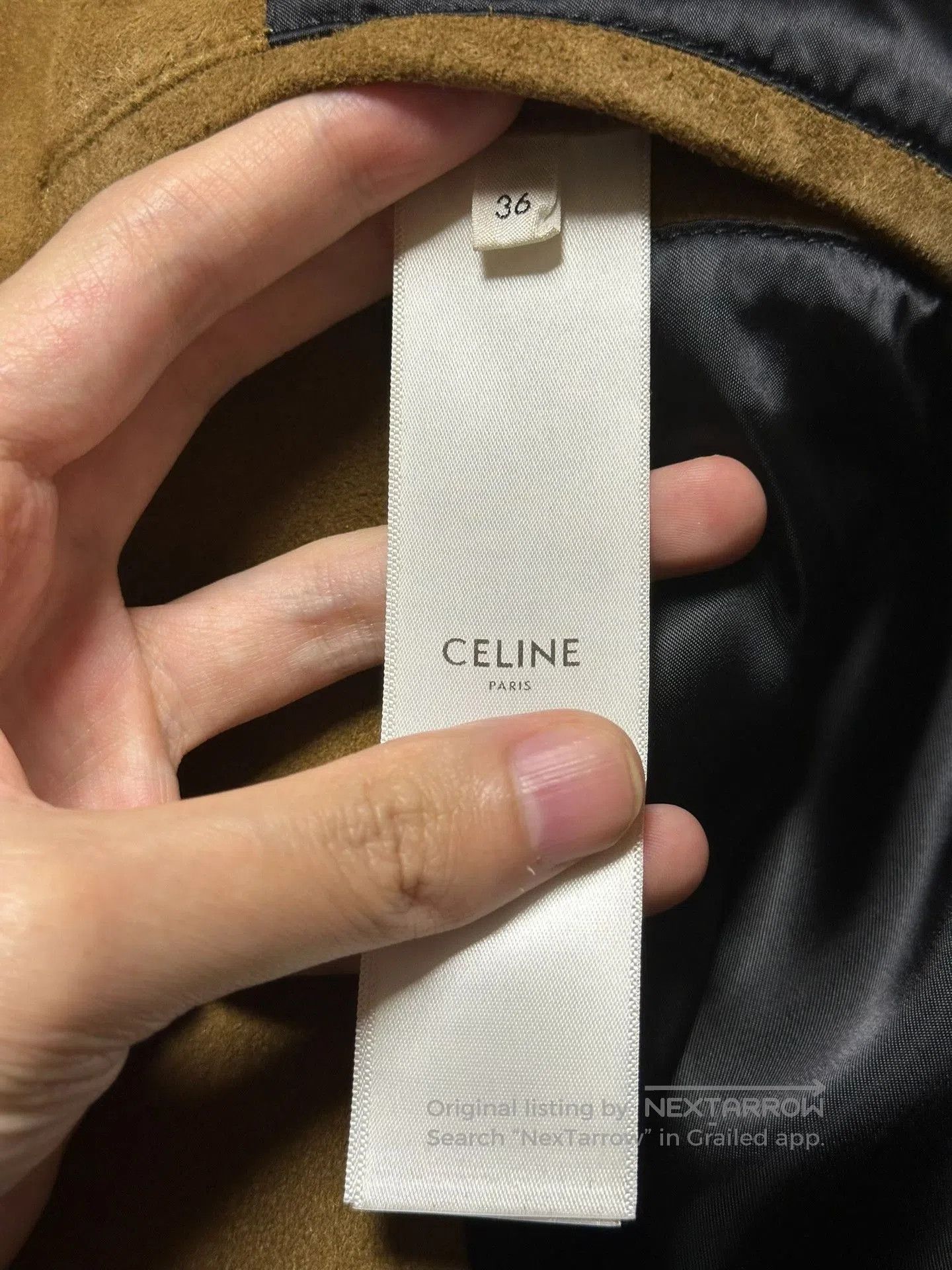 Celine Celine Women's Brown Suede Jacket. Size XS / US 0-2 / IT 36-38 - 7 Thumbnail