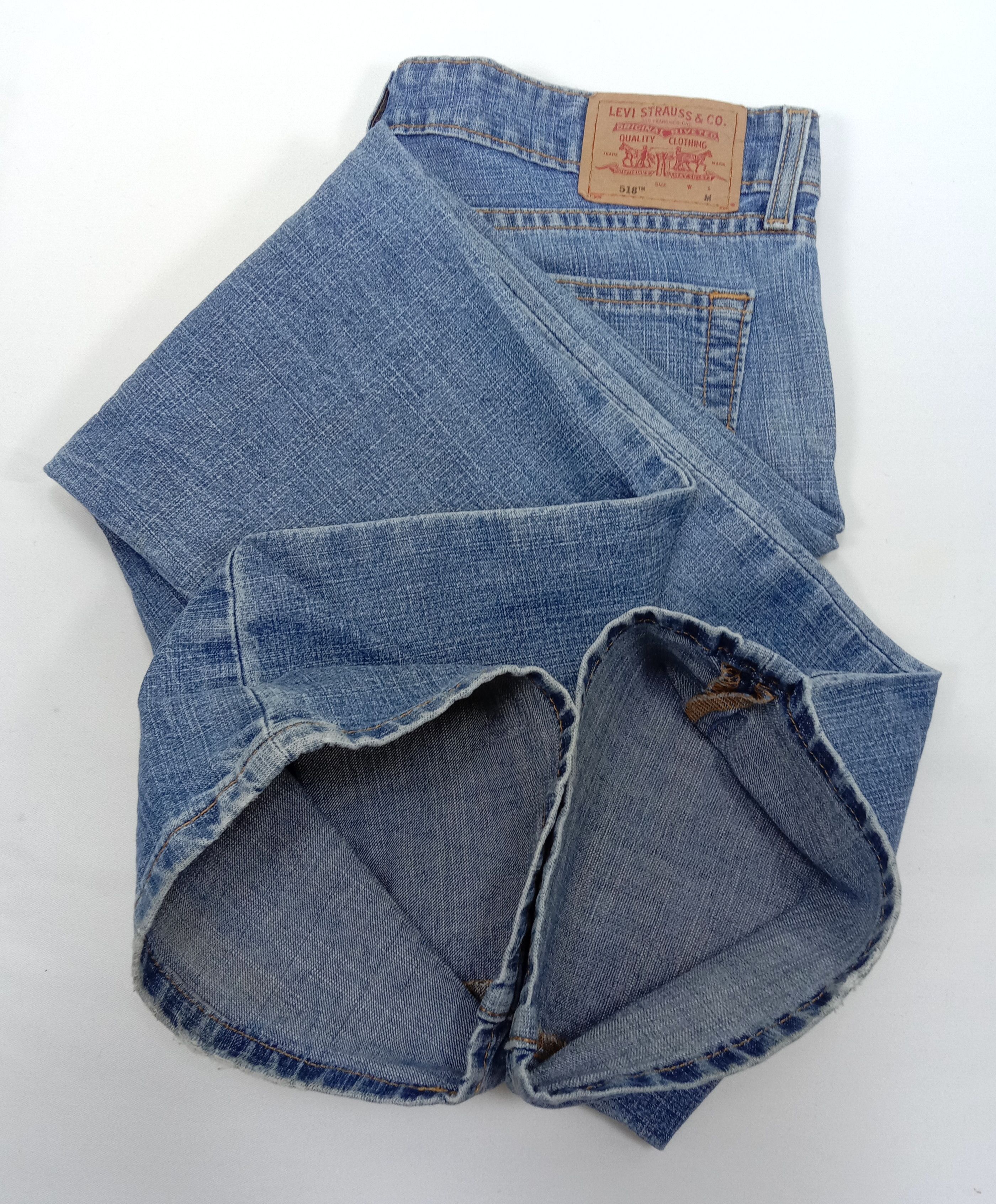 Levi's Vintage Levi's 518 Flare Jeans Superlow Stretch Denim Size 32" / US 10 / IT 46 - 15 Thumbnail