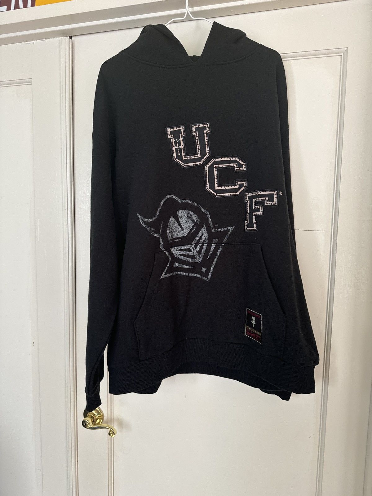 image of Mitchell Ness x Travis Scott Ucf Black Hoodie Xl, Men's