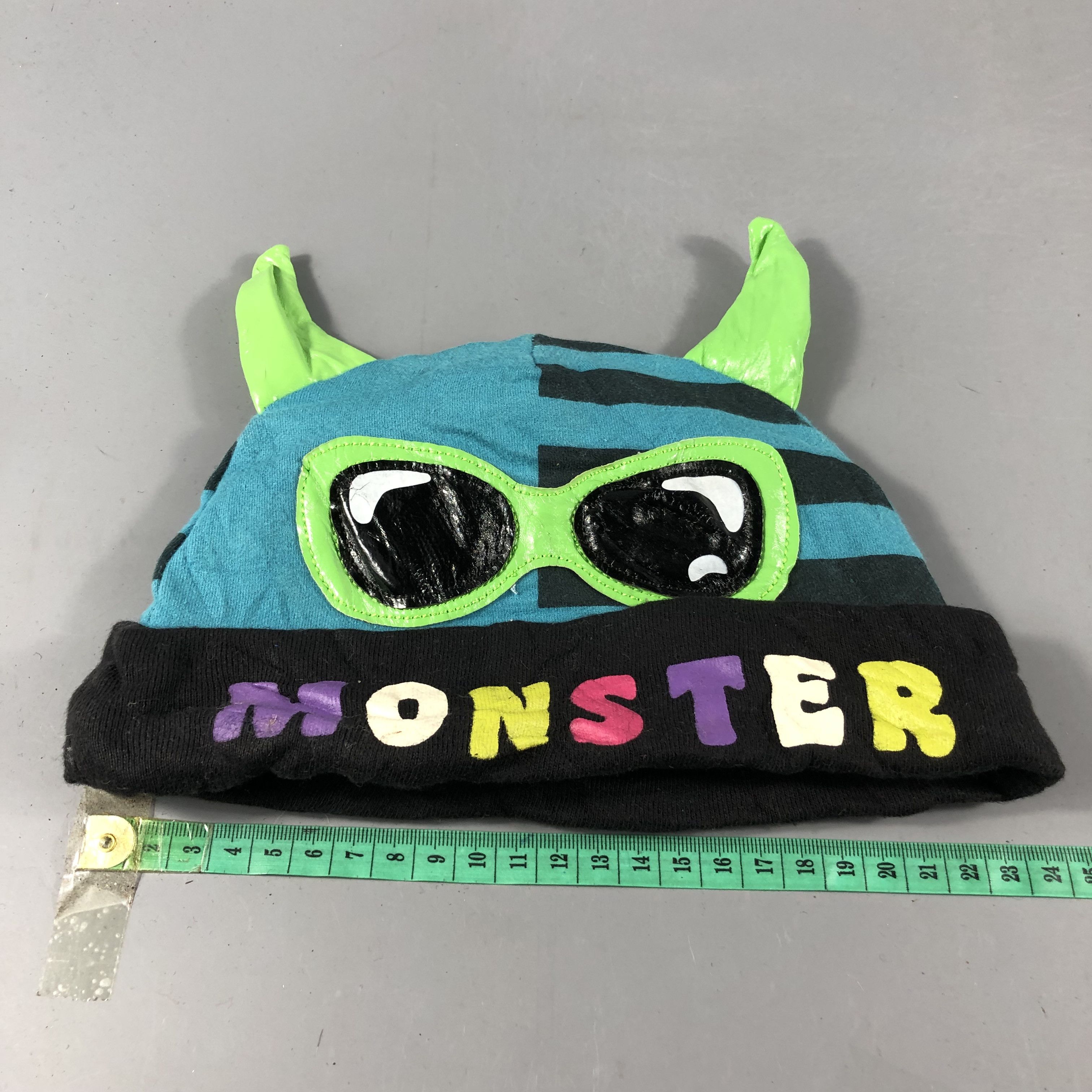 Vintage Monster Devil Ear Beanie Snowcap Snow Hat B1027 Size ONE SIZE - 3 Thumbnail