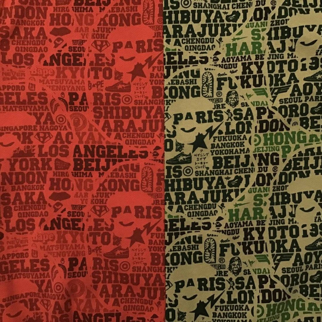Bape BAPE XXV CITIES CAMO Ape Head Tiger Full Zip Hoodie APE Size US M / EU 48-50 / 2 - 7 Thumbnail