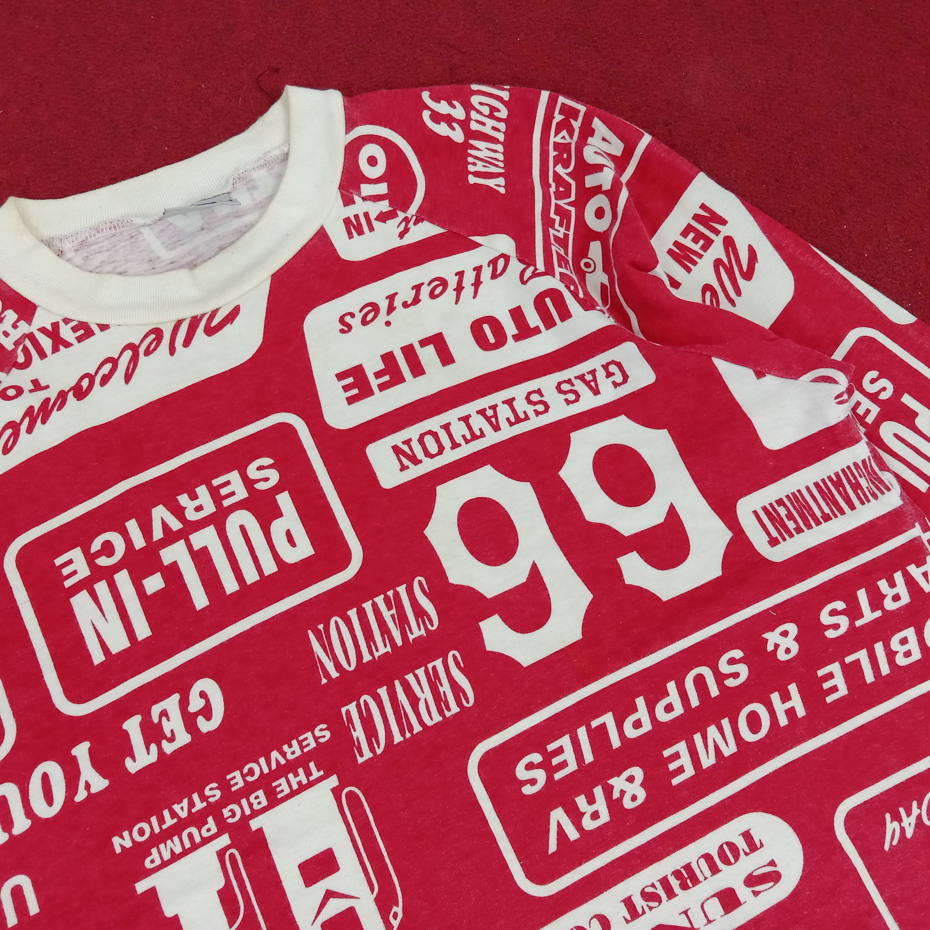 ABAHOUSE × Japanese Brand × Vintage Abahouse Full Print Design Long Sleeve Tshirt Size US M / EU 48-50 / 2 - 2 Thumbnail