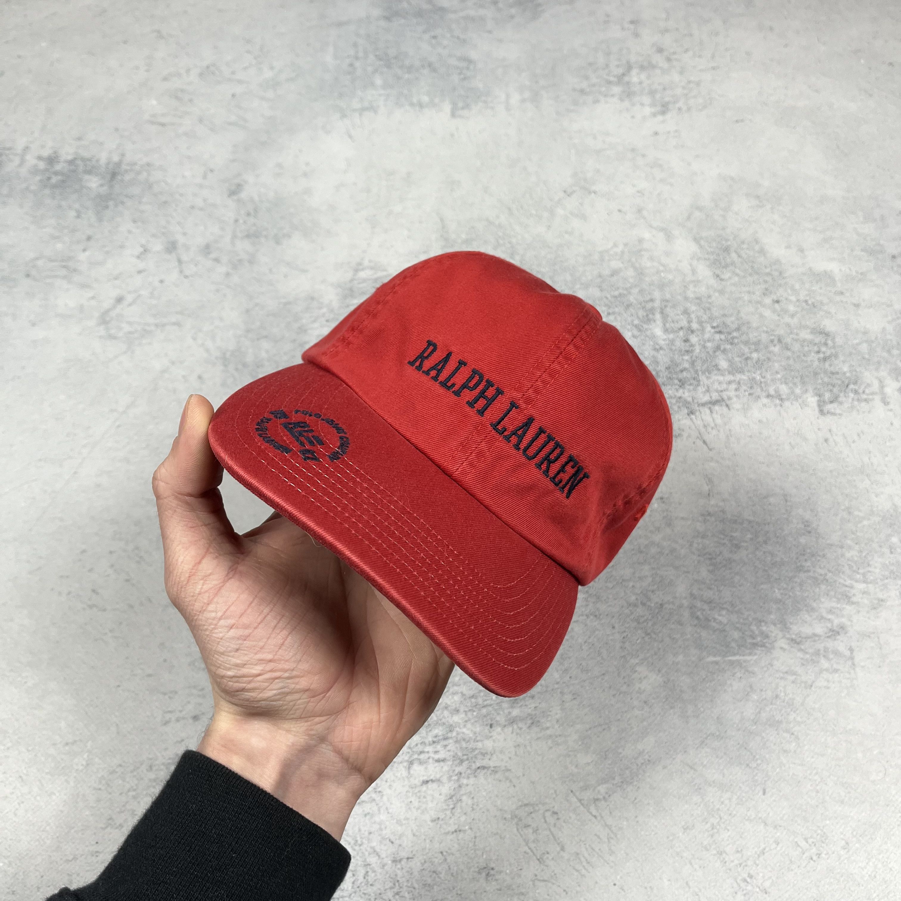 Polo Ralph Lauren Vintage Ralph Lauren Big Logo Baseball Cap 90’s Size ONE SIZE - 7 Thumbnail