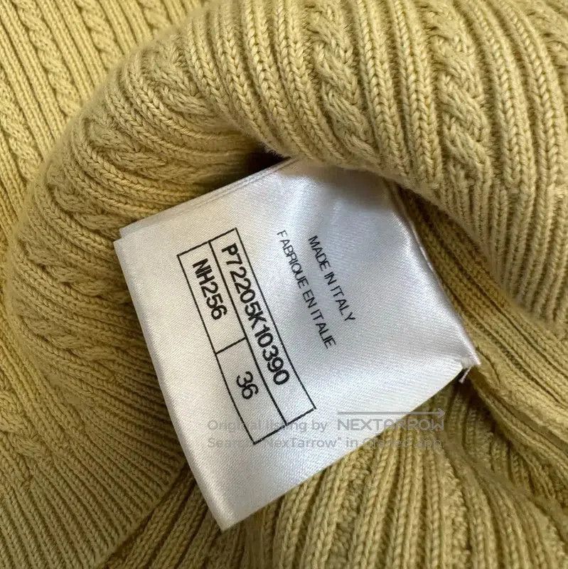 Chanel Chanel Summer Yellow Cotton Sleeveless T-Shirt . Size S / US 4 / IT 40 - 6 Thumbnail