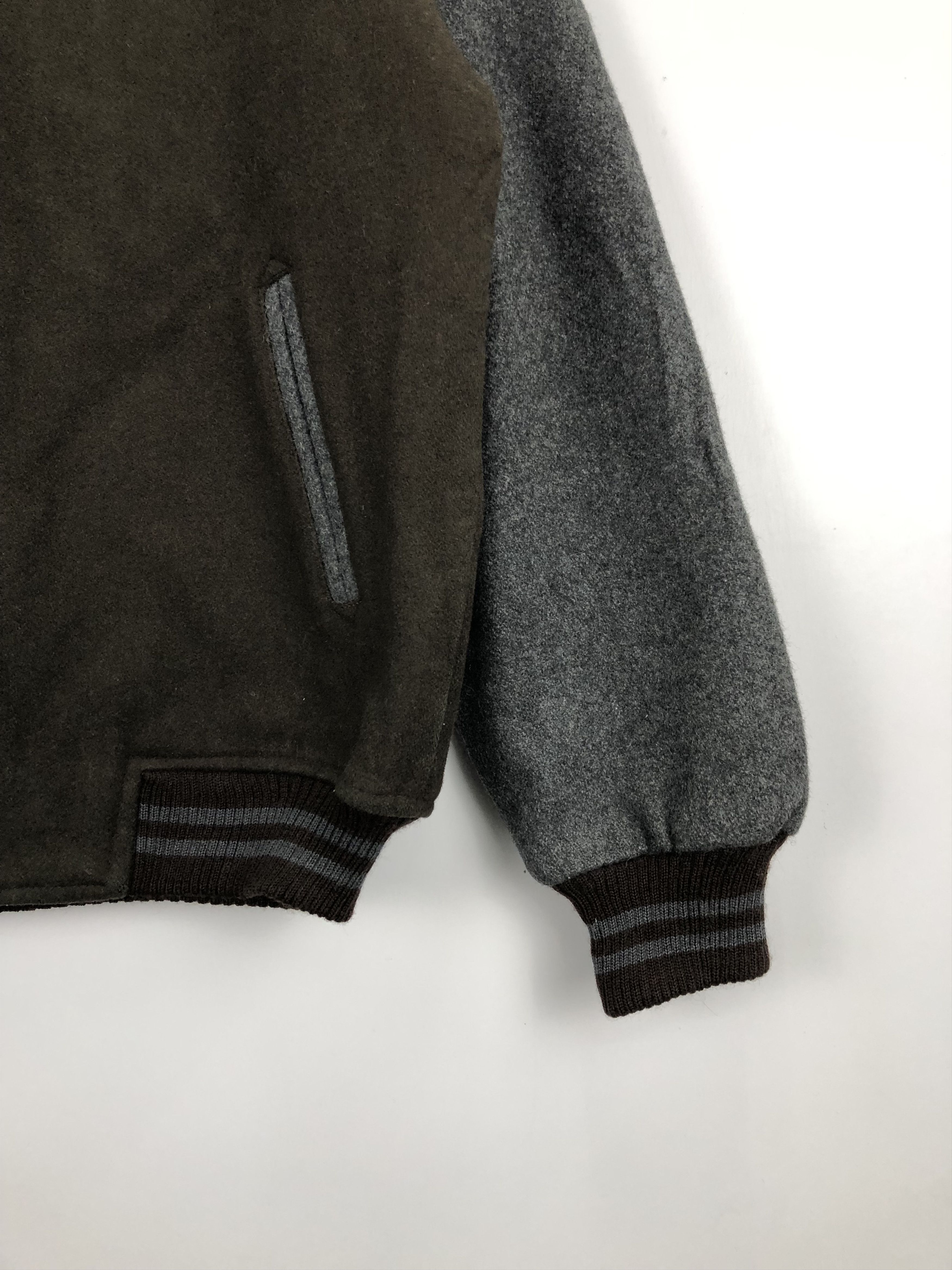 Japanese Brand Vintage Japanese Brand Wool Varsity Jacket V0294 Size US L / EU 52-54 / 3 - 5 Thumbnail